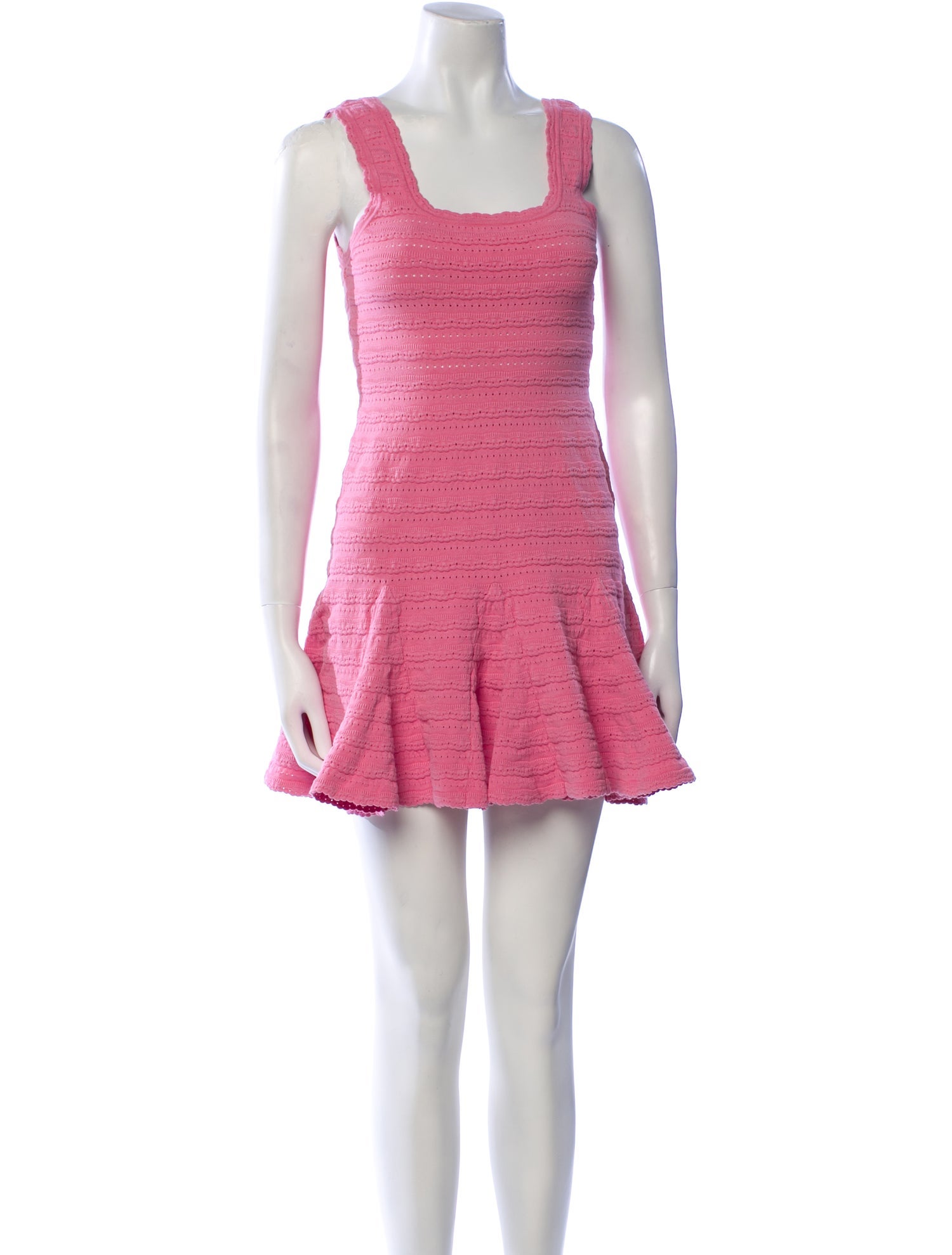 LoveShackFancy Square Neckline Mini Dress w/ Tags