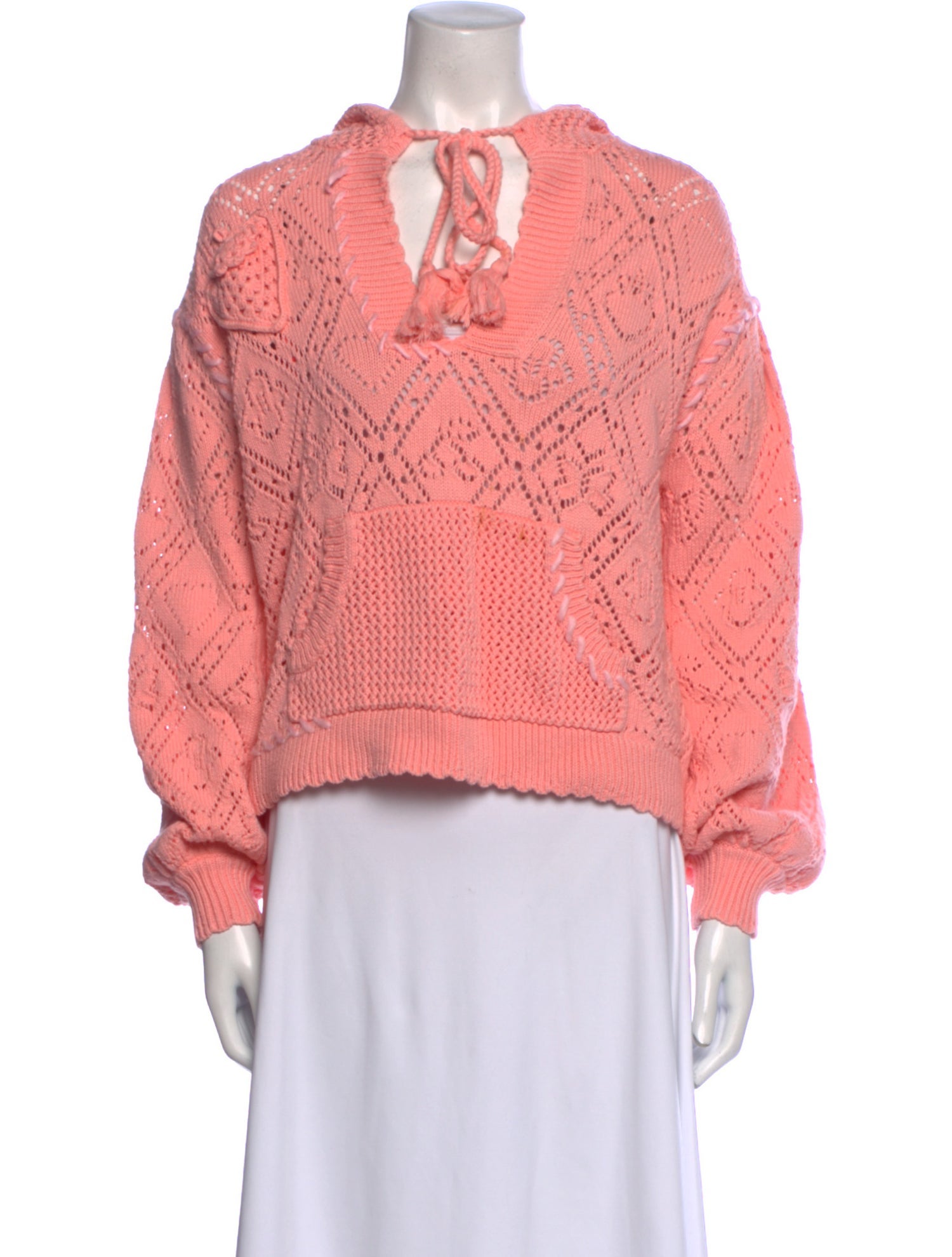 LoveShackFancy Crew Neck Sweater