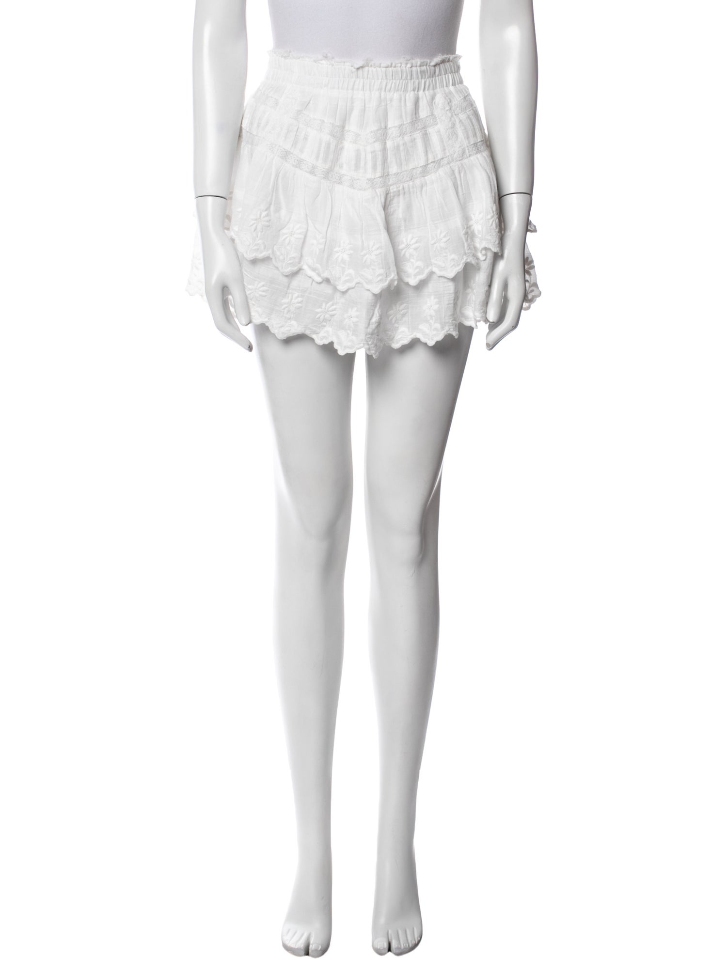 LoveShackFancy Mini Skirt