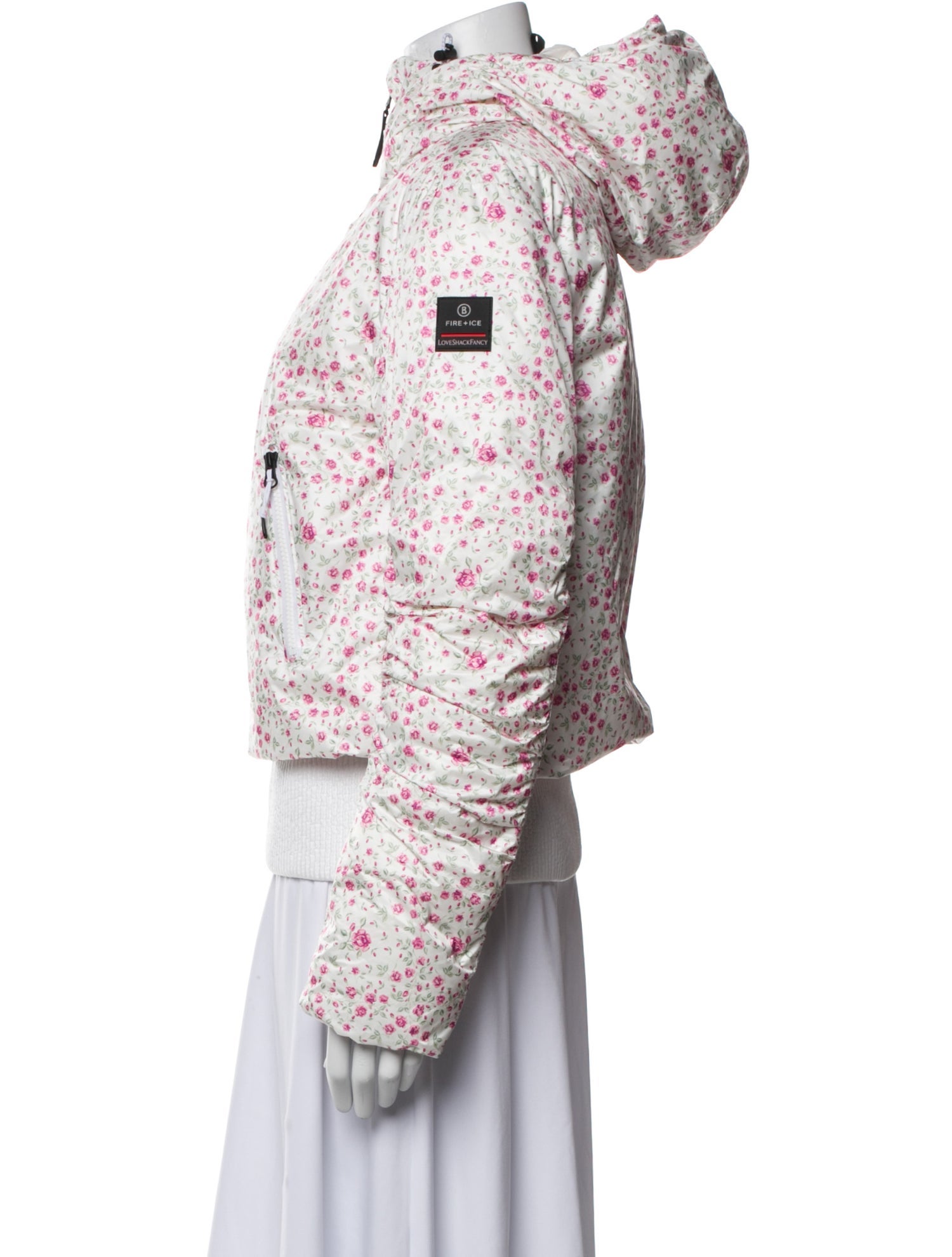 LoveShackFancy Floral Print Jacket