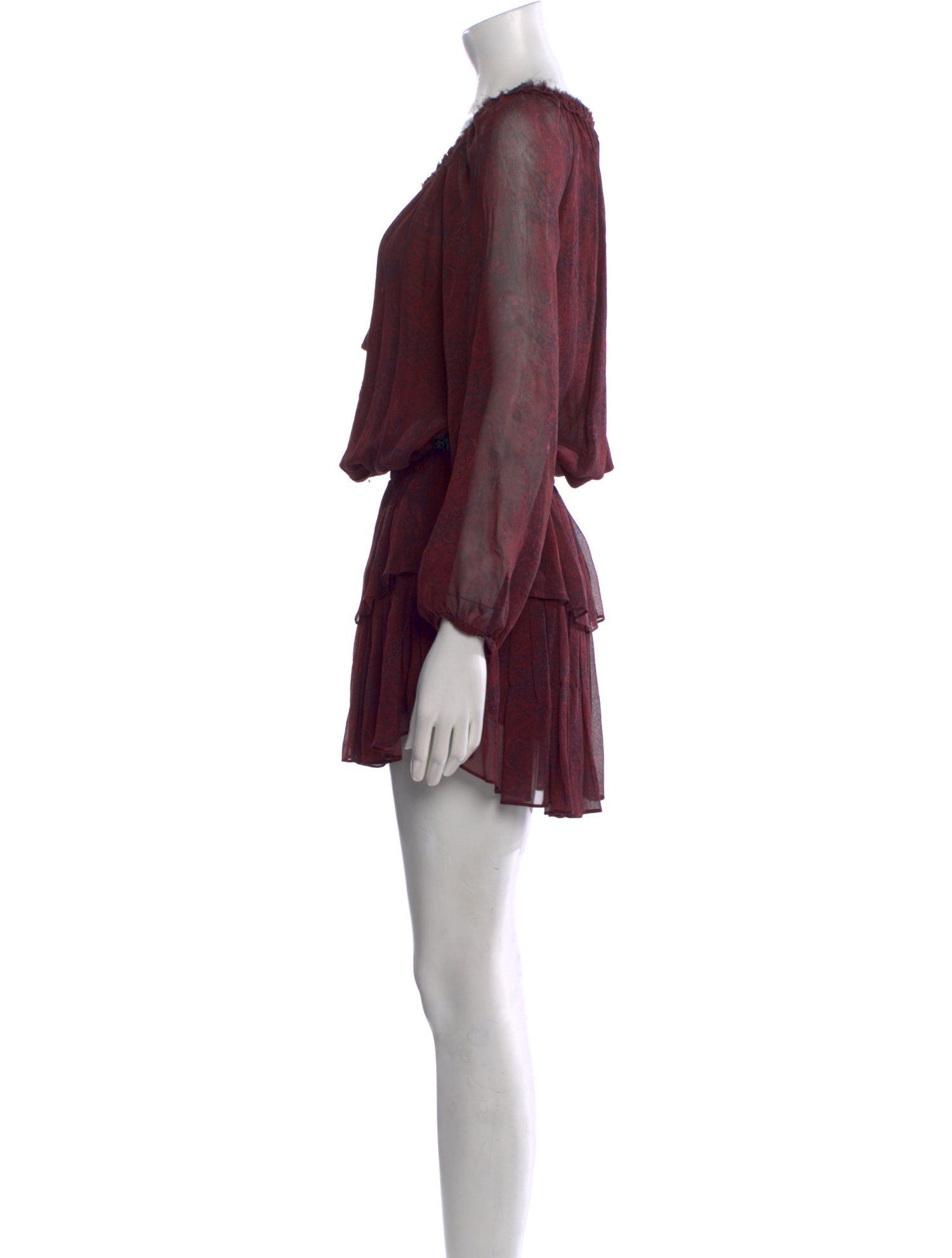 LoveShackFancy Silk Mini Dress