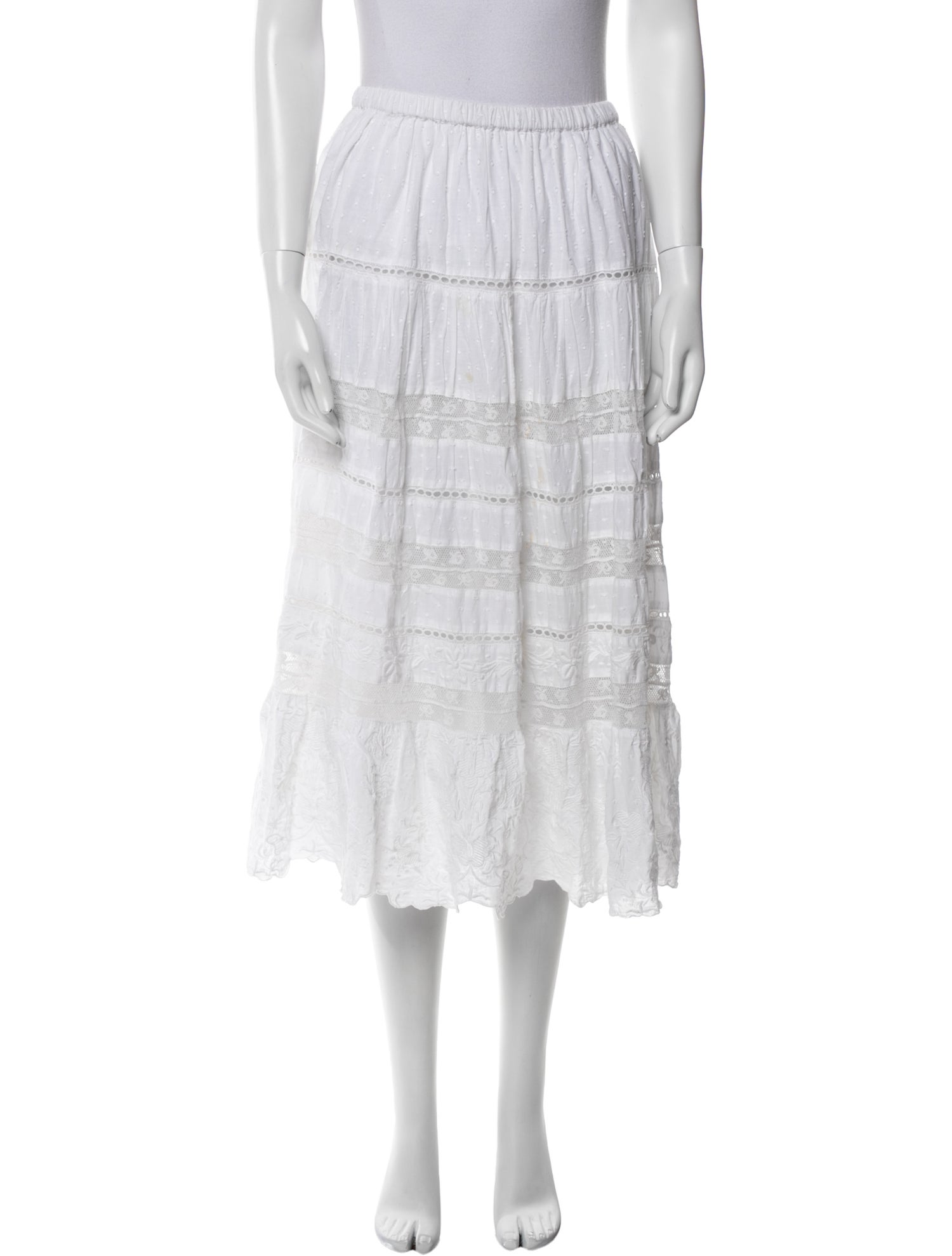 LoveShackFancy Knee-Length Skirt