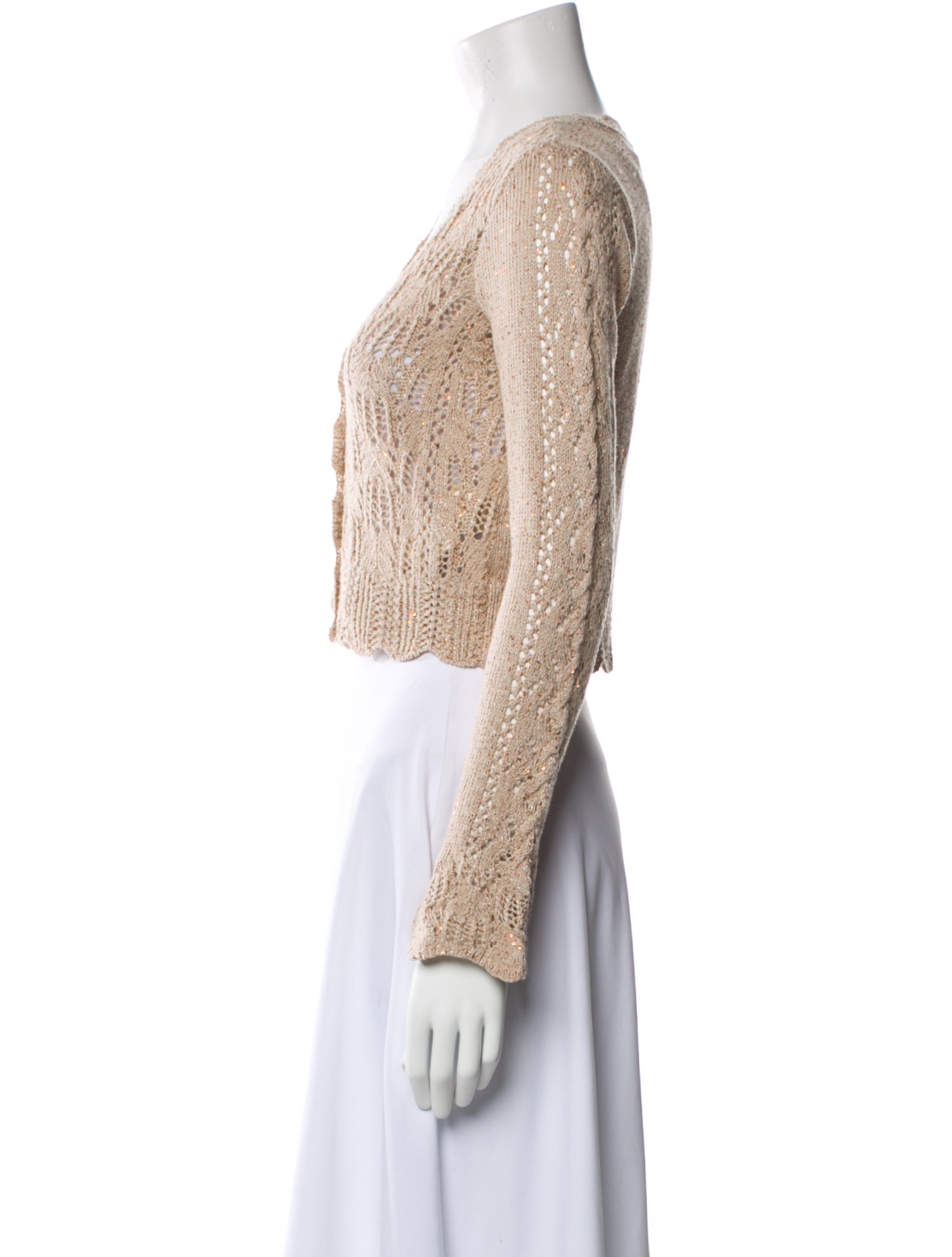 LoveShackFancy V-Neck Sweater