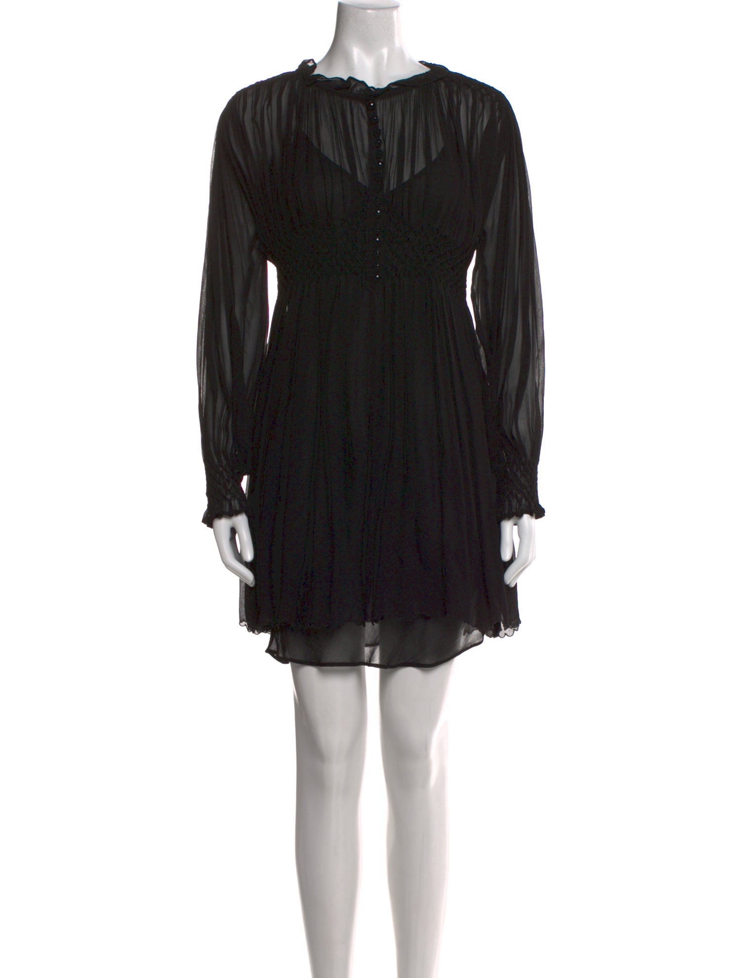 LoveShackFancy Square Neckline Knee-Length Dress w/ Tags