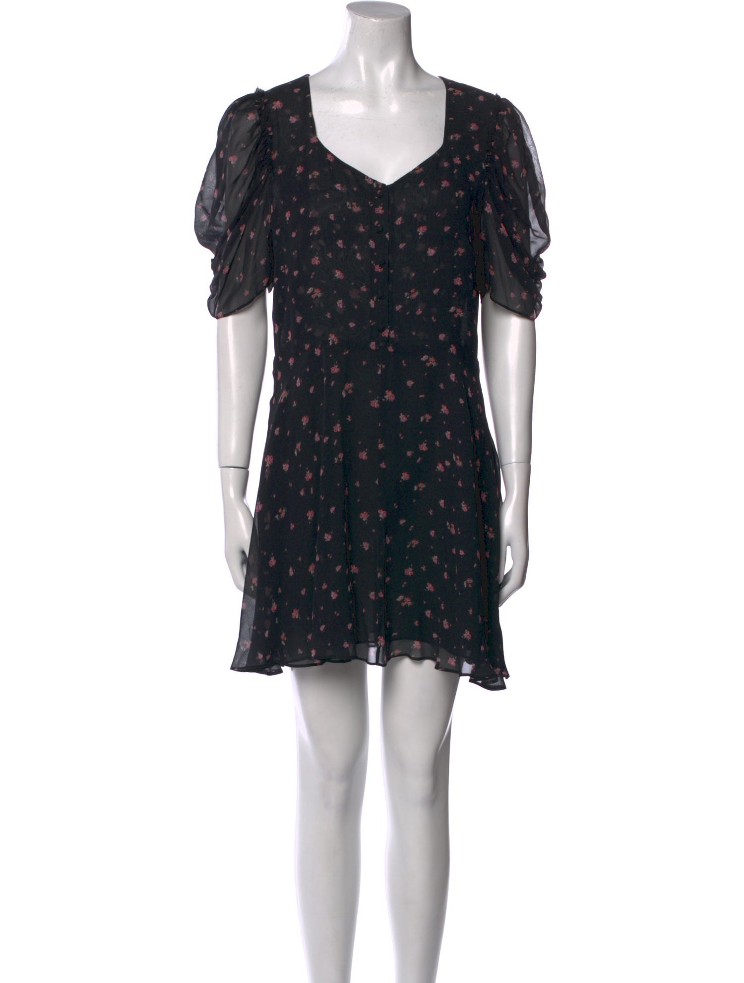 LoveShackFancy Silk Mini Dress