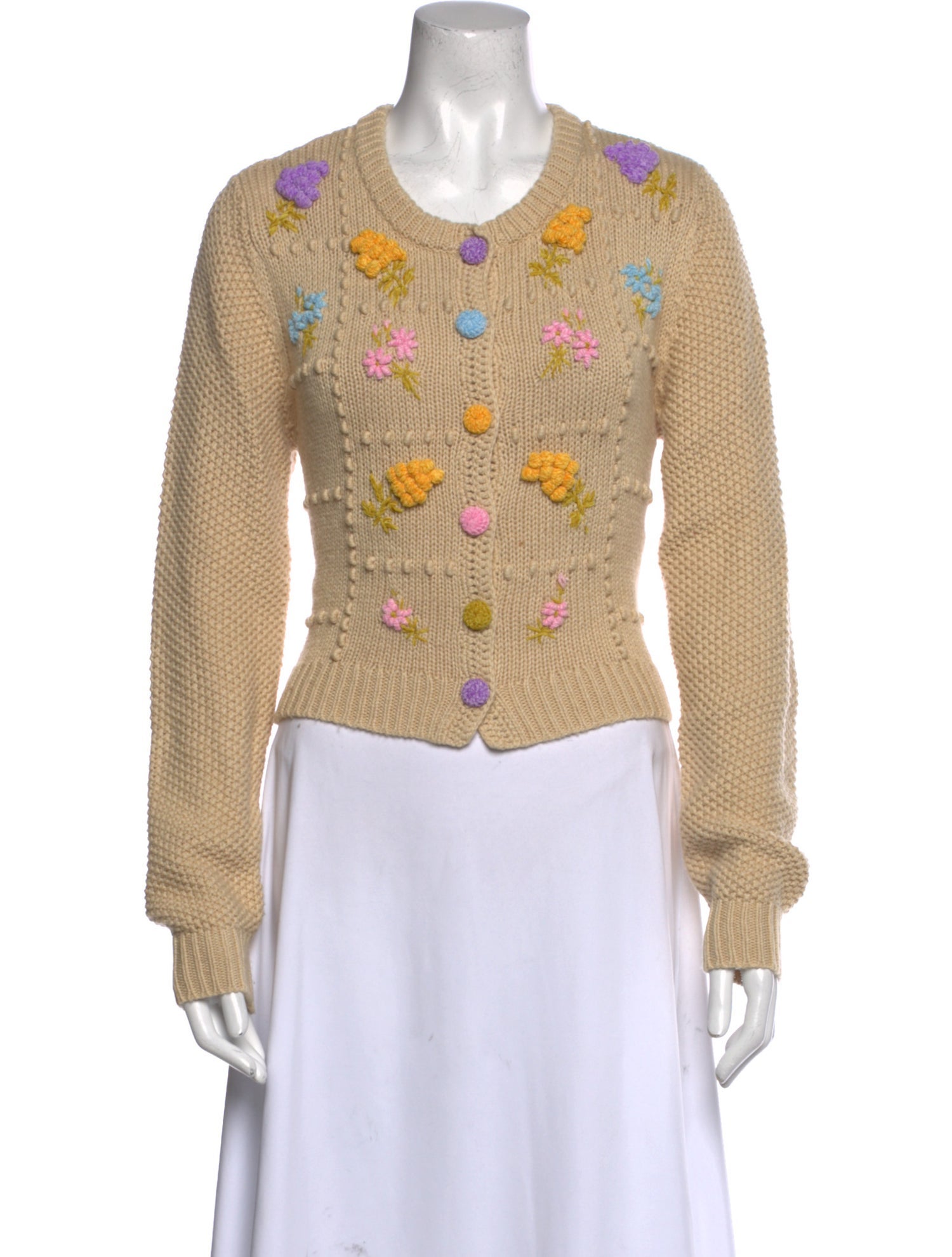 LoveShackFancy Crew Neck Sweater