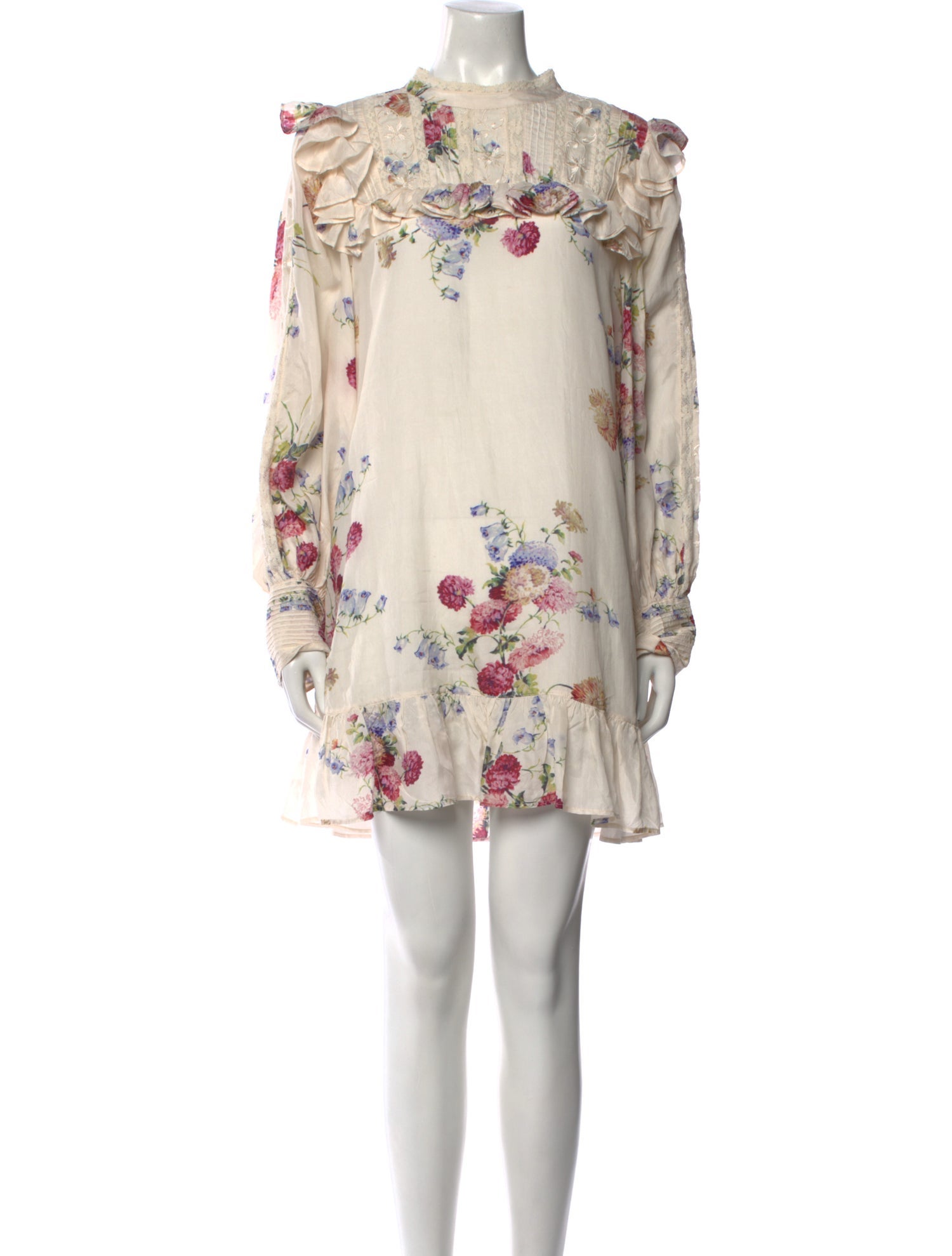 LoveShackFancy Silk Mini Dress w/ Tags