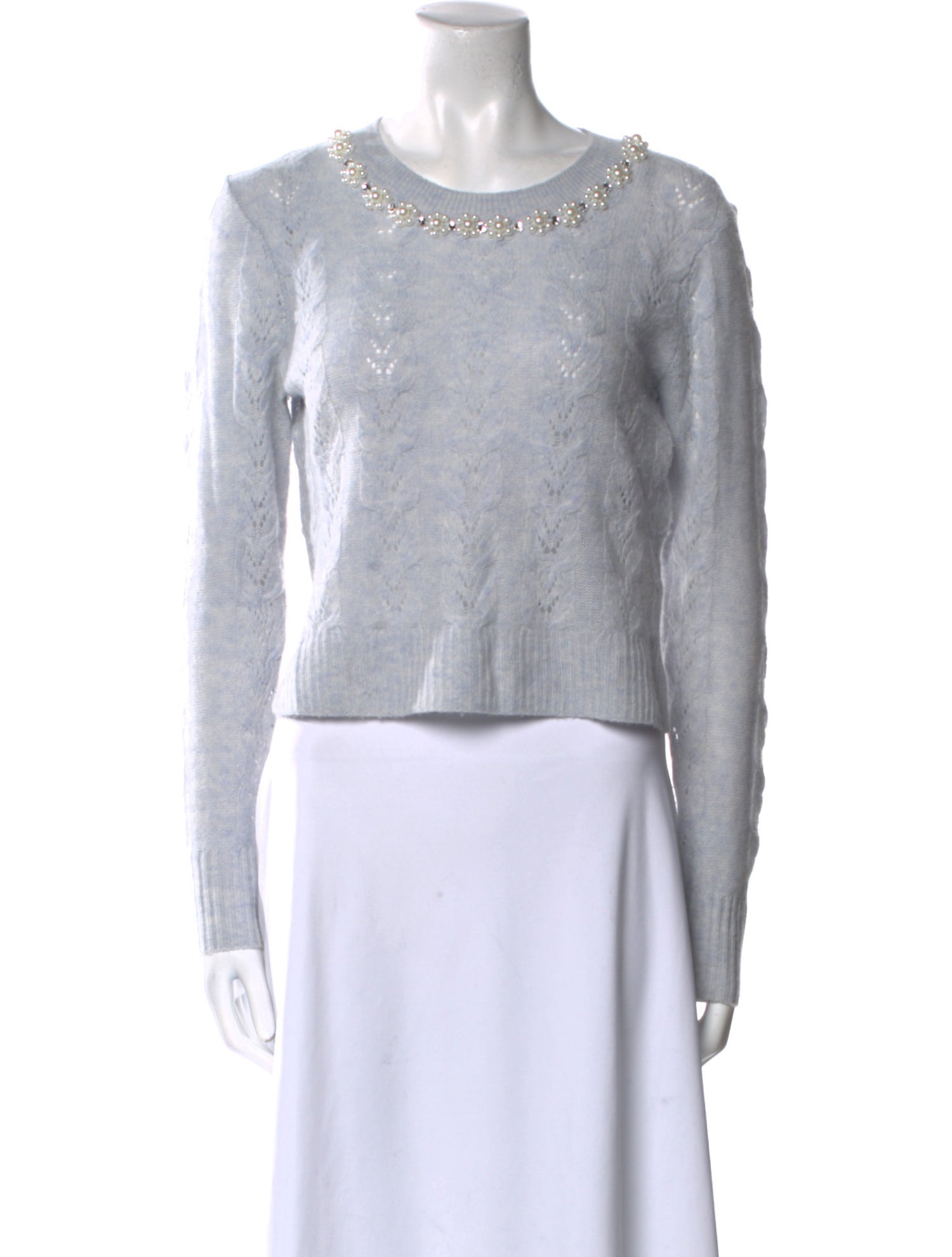 LoveShackFancy Wool Scoop Neck Sweater