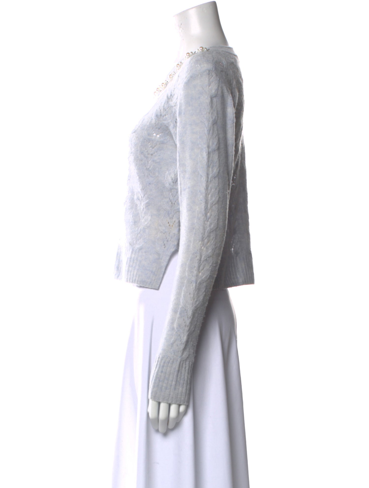 LoveShackFancy Wool Scoop Neck Sweater