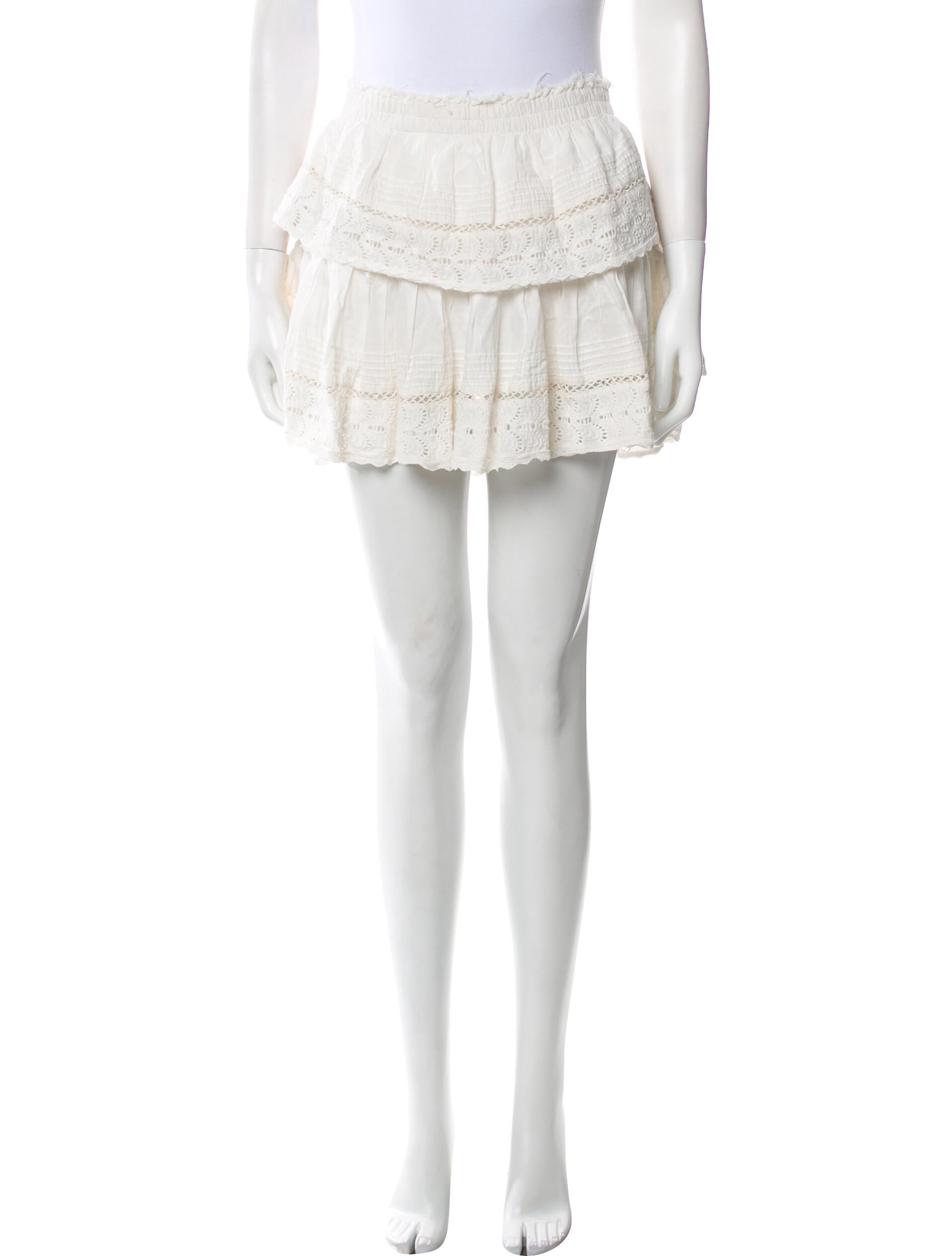 LoveShackFancy Mini Skirt