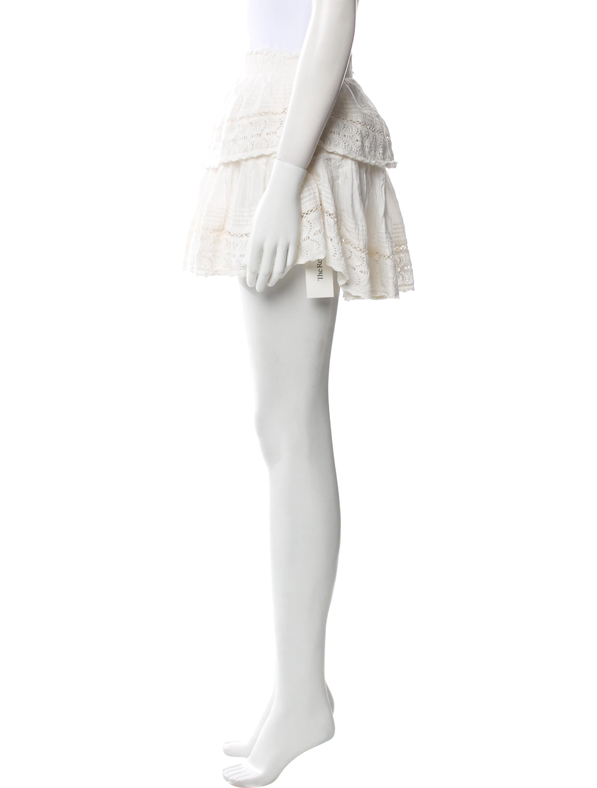 LoveShackFancy Mini Skirt