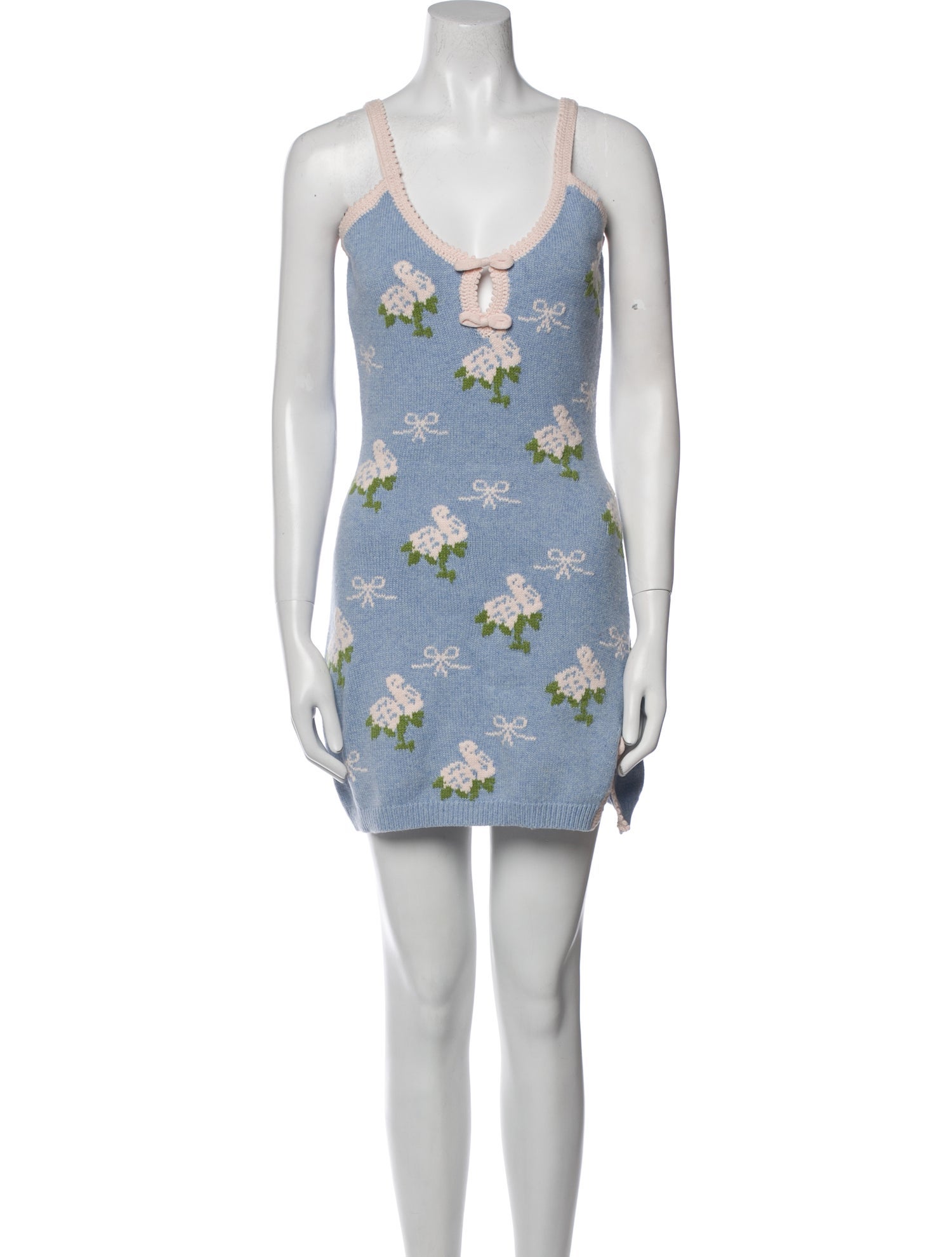 LoveShackFancy Printed Mini Dress