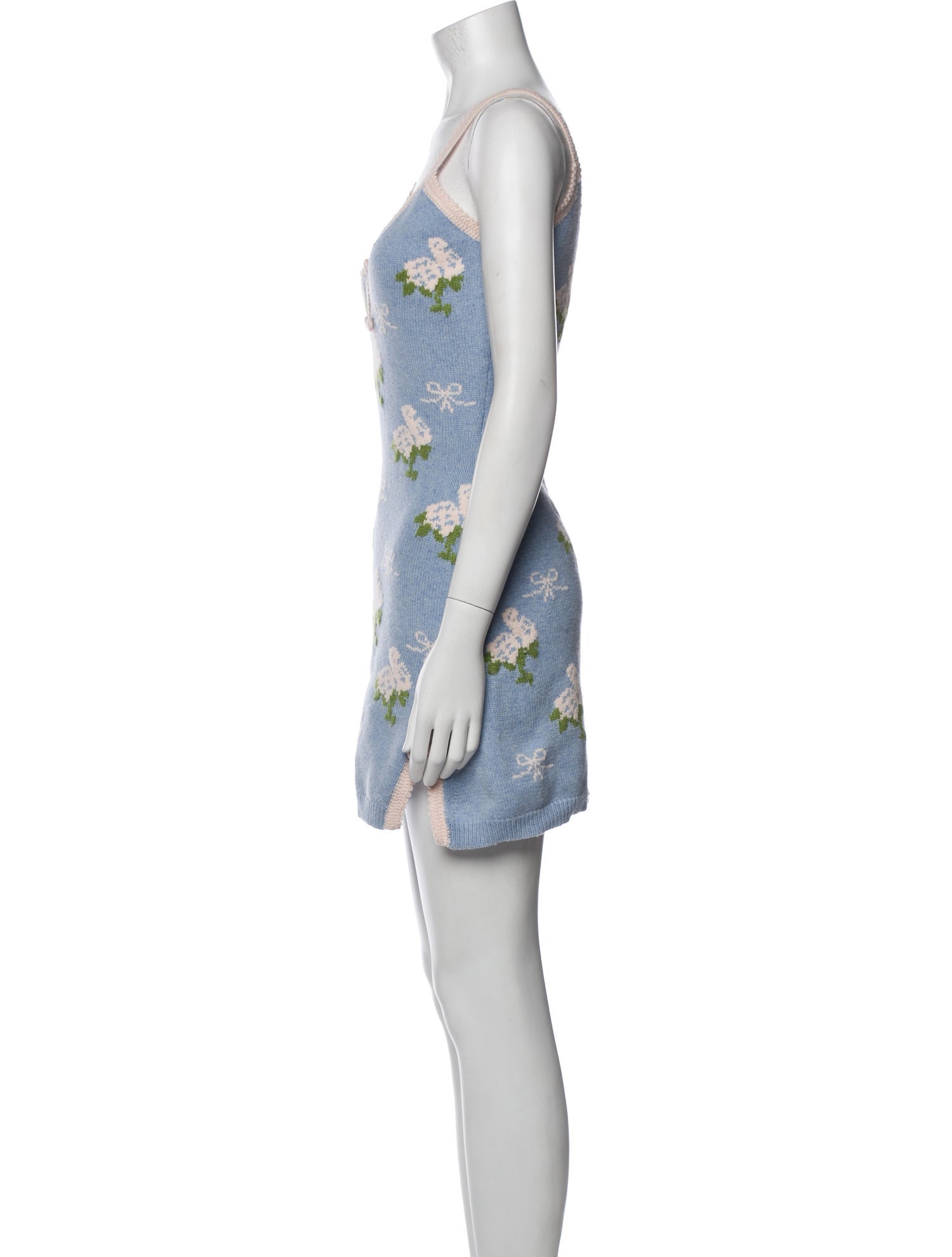 LoveShackFancy Printed Mini Dress