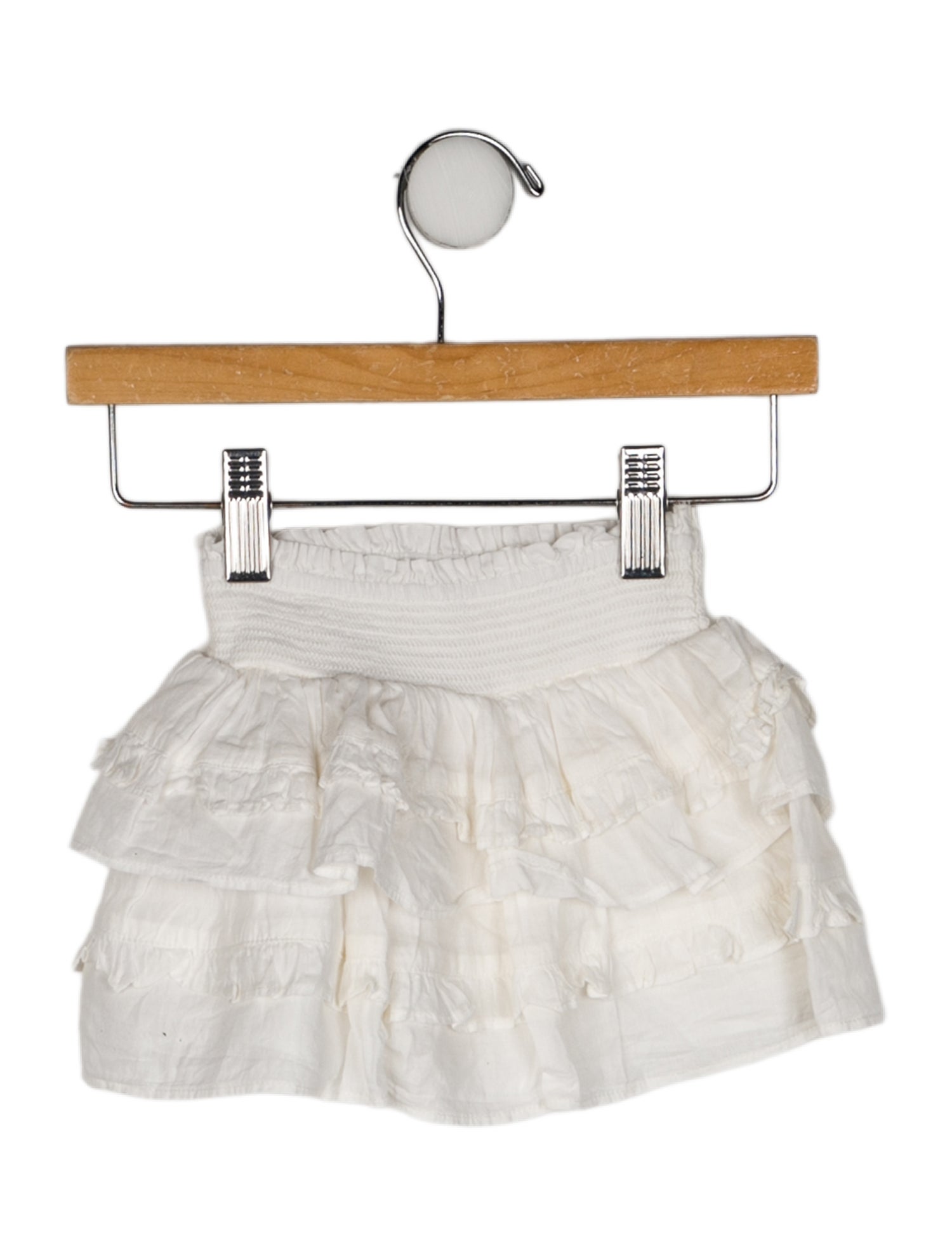 LoveShackFancy Solid Mini Skirt