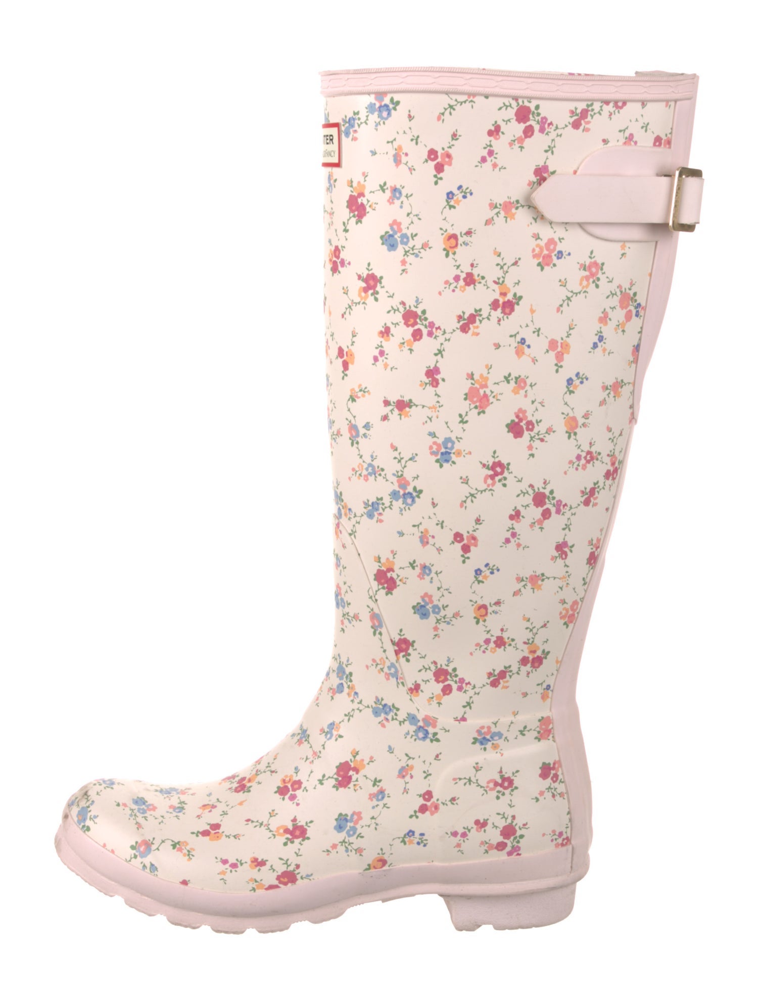 LoveShackFancy Rubber Printed Rain Boots
