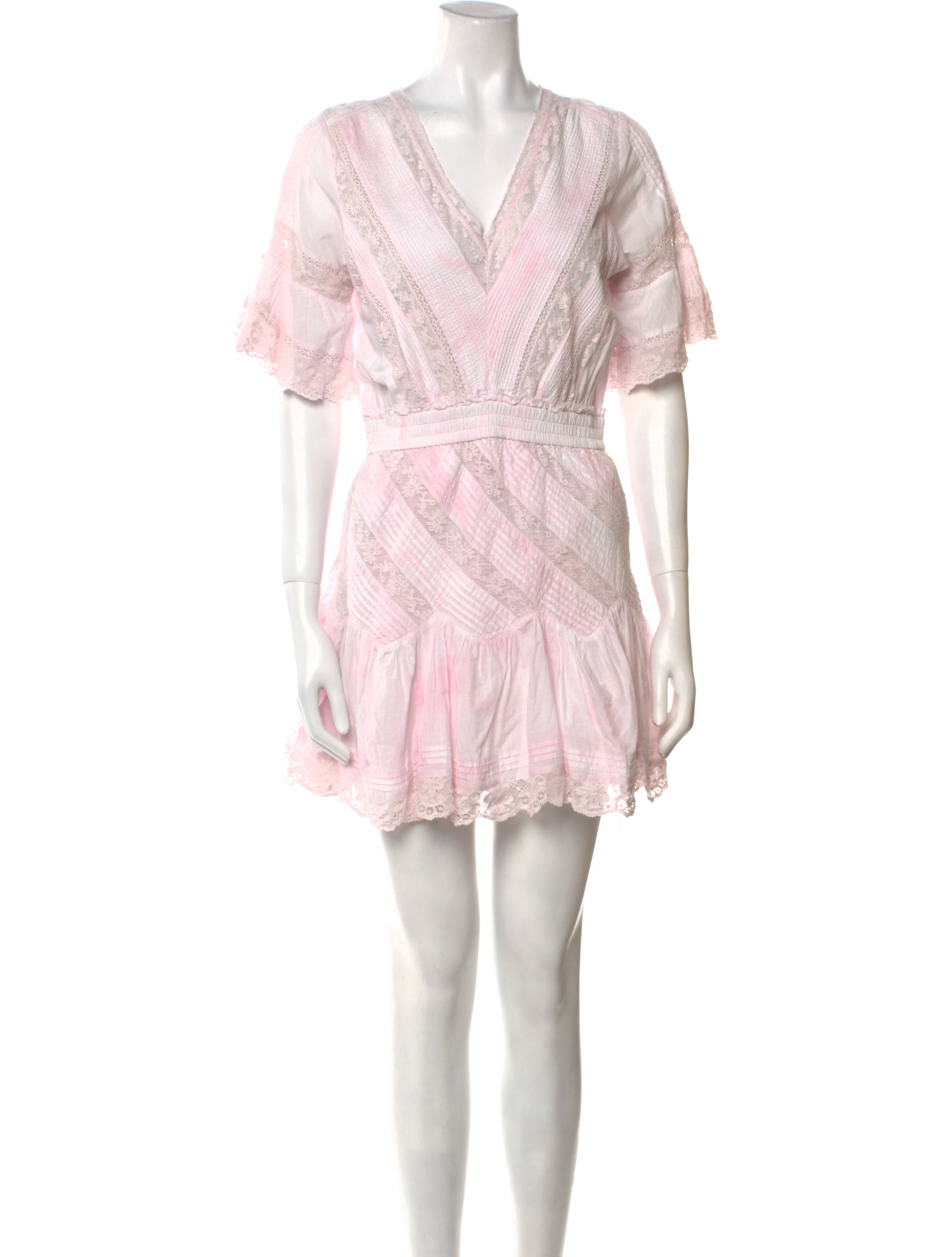 LoveShackFancy Printed Mini Dress