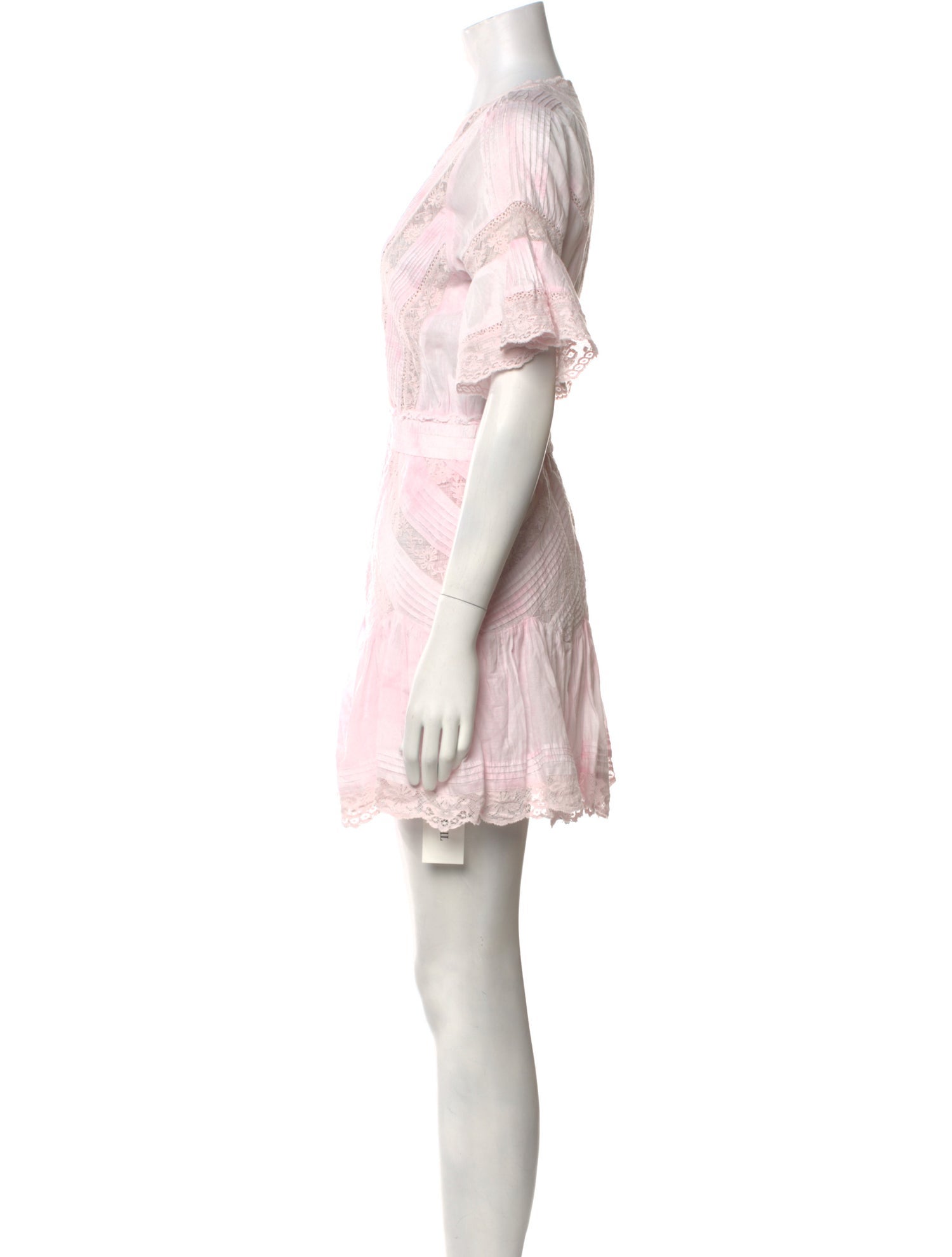 LoveShackFancy Printed Mini Dress