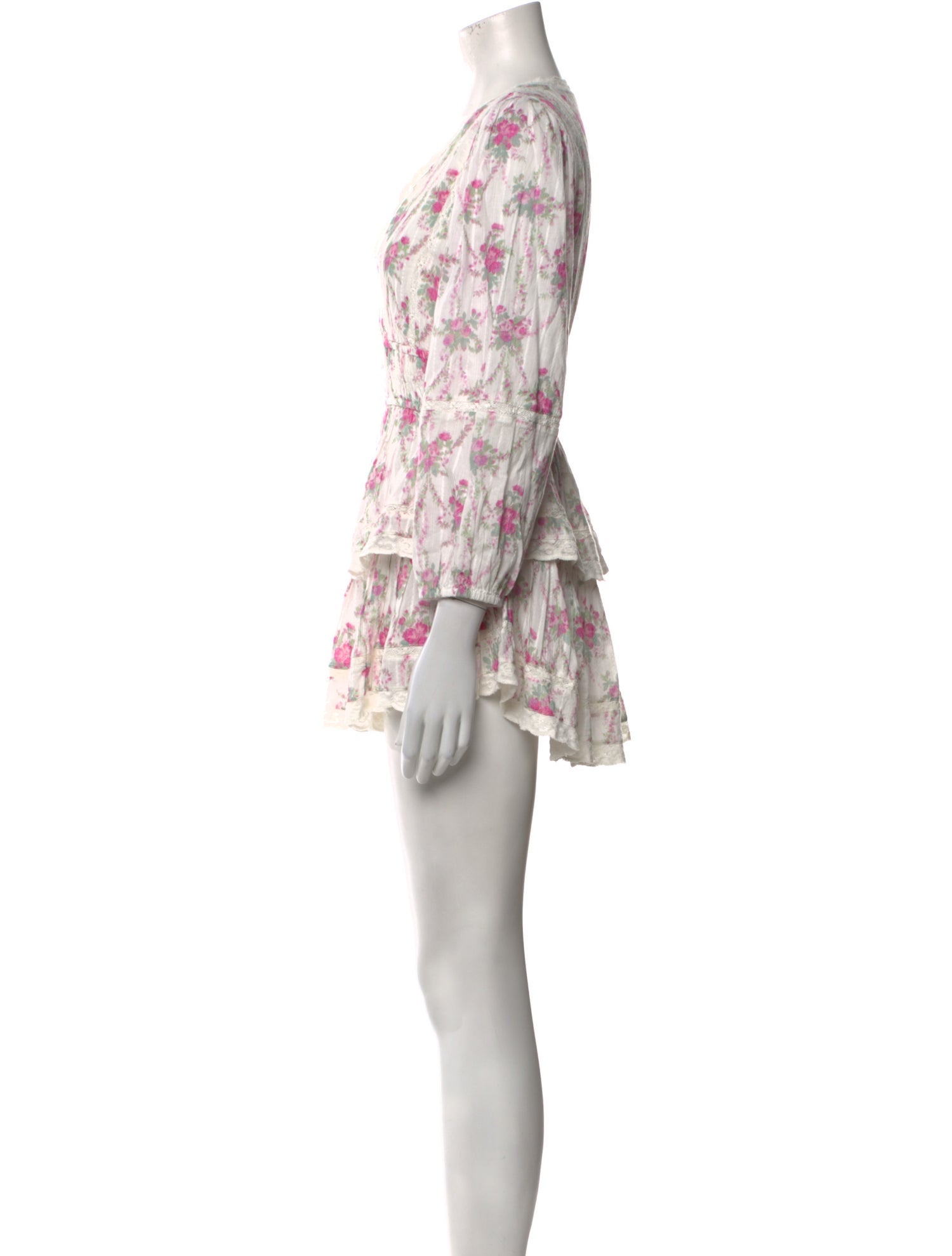 LoveShackFancy Printed Mini Dress