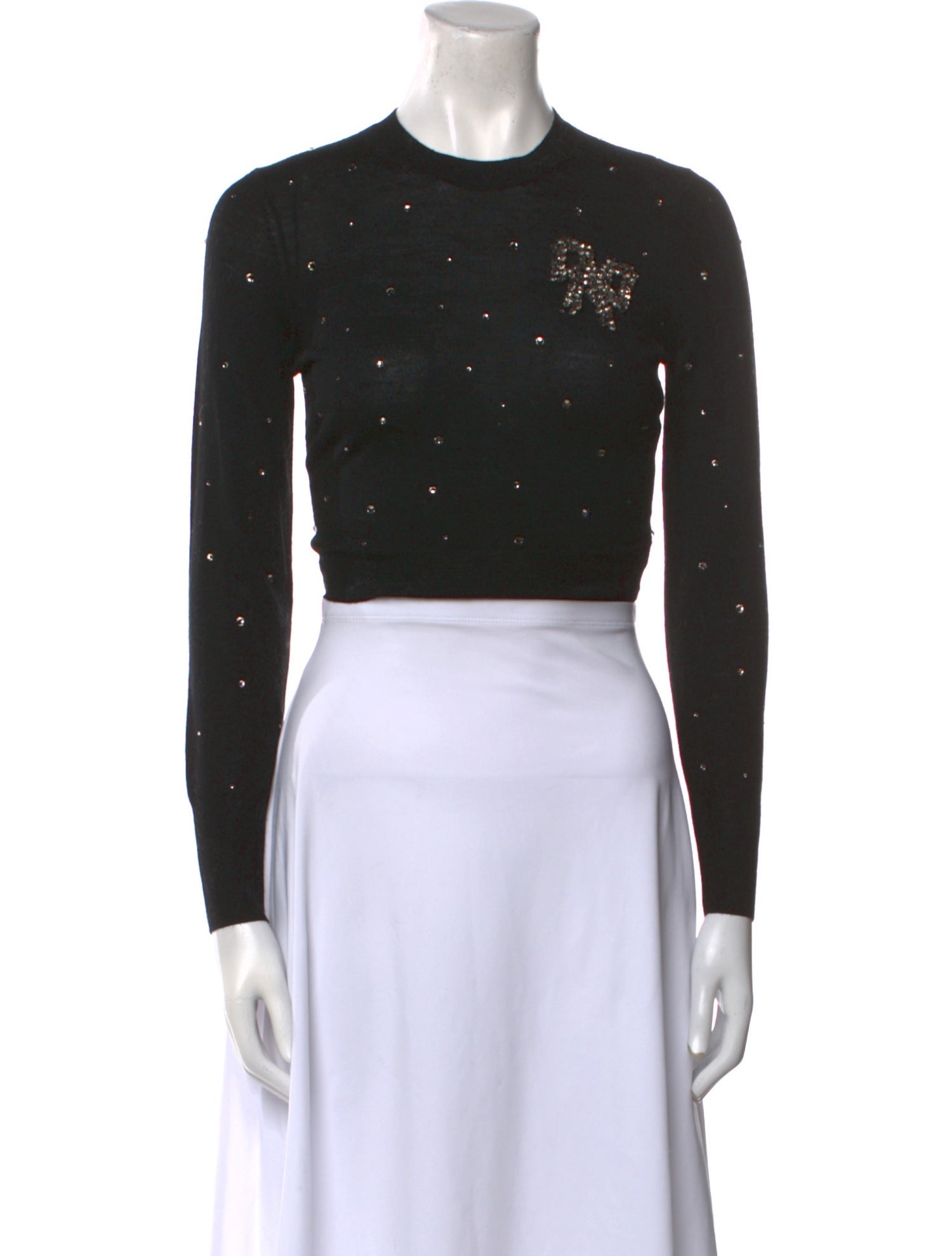 LoveShackFancy Crew Neck Sweater