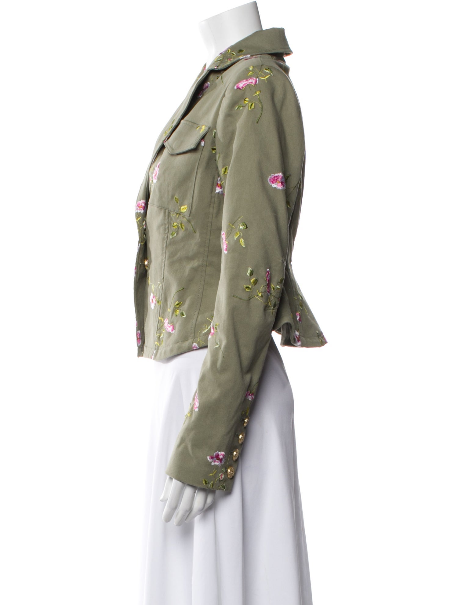 LoveShackFancy Floral Print Blazer