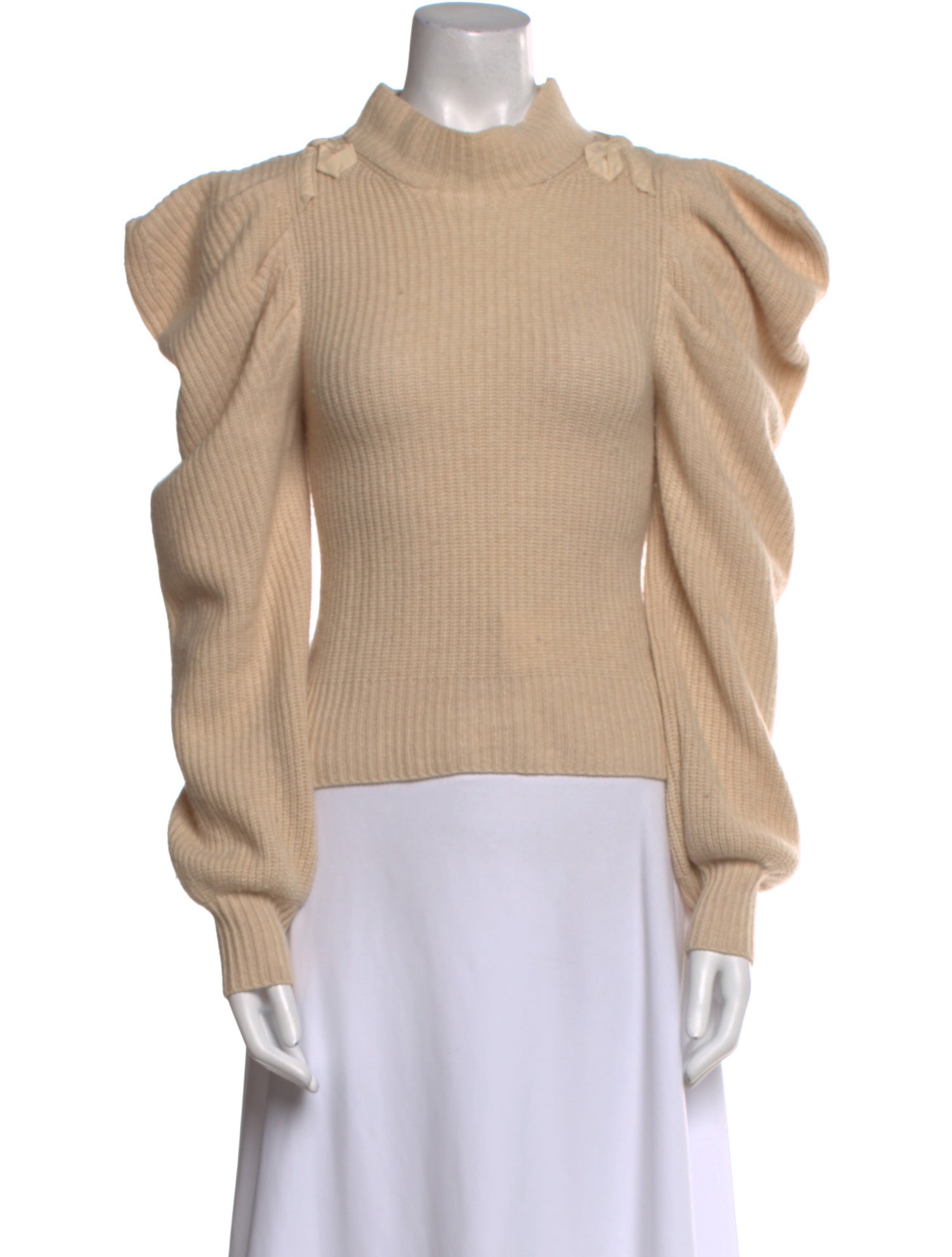 LoveShackFancy Cashmere Turtleneck Sweater