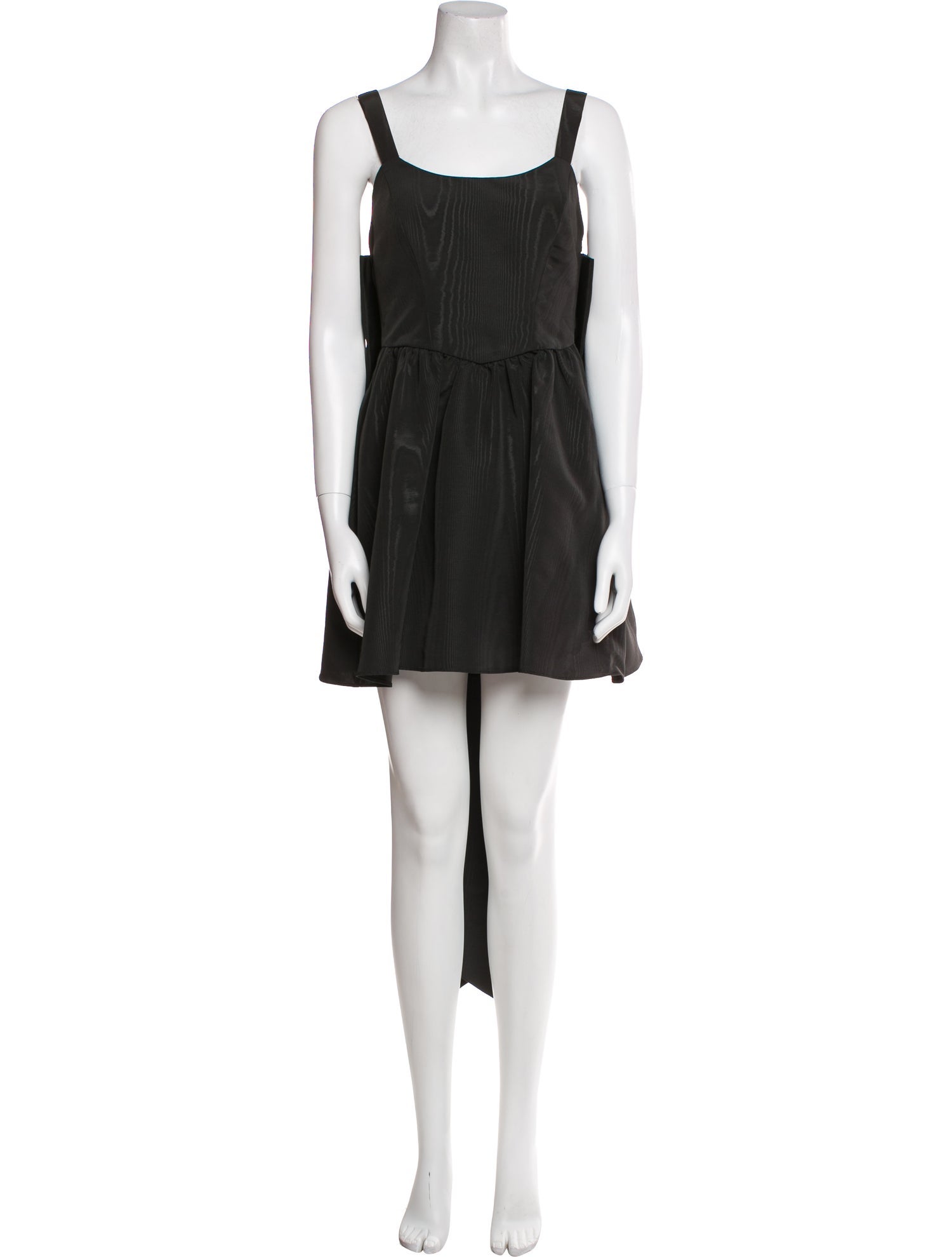 LoveShackFancy Square Neckline Mini Dress