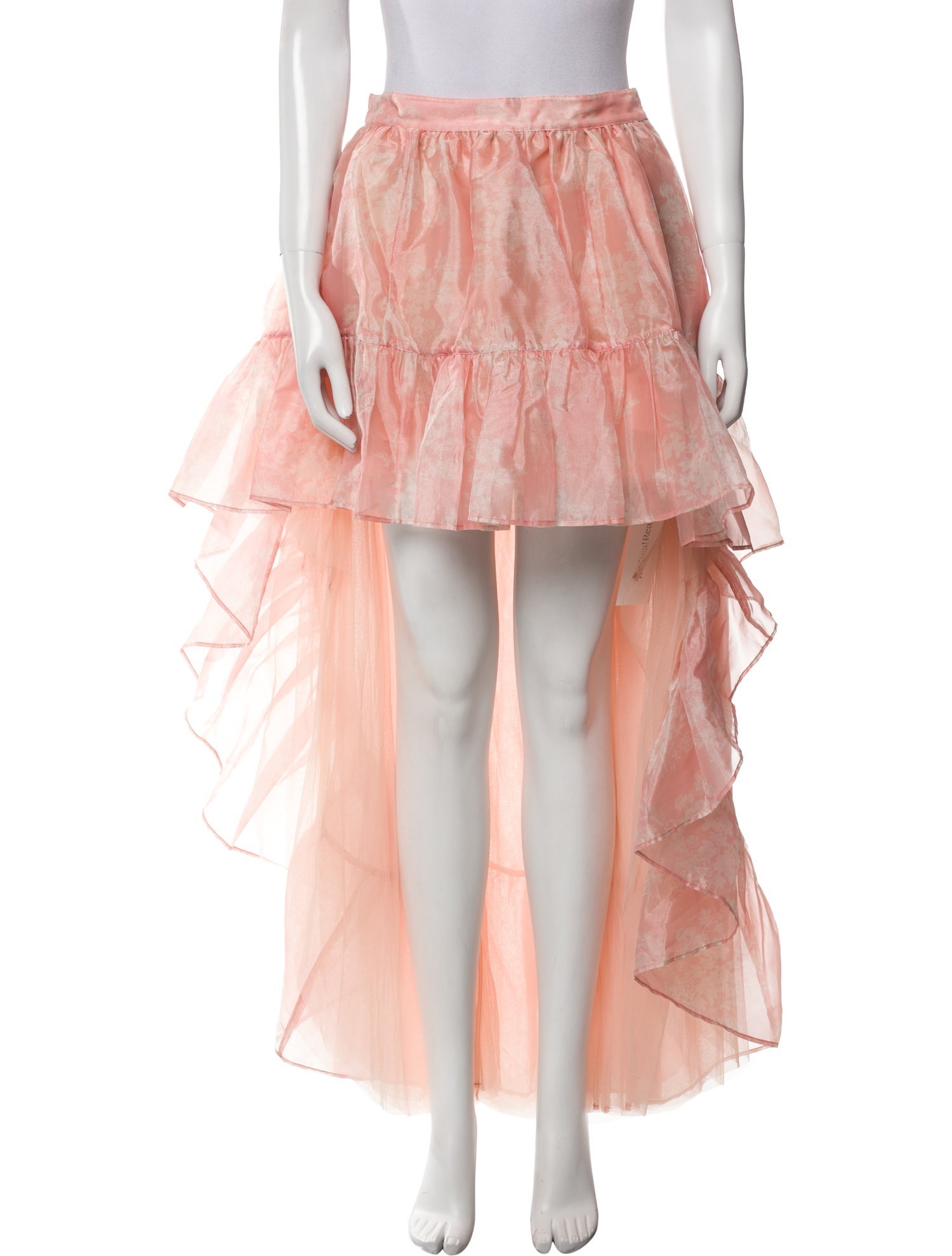 LoveShackFancy Ruffle Embellishment Long Skirt w/ Tags