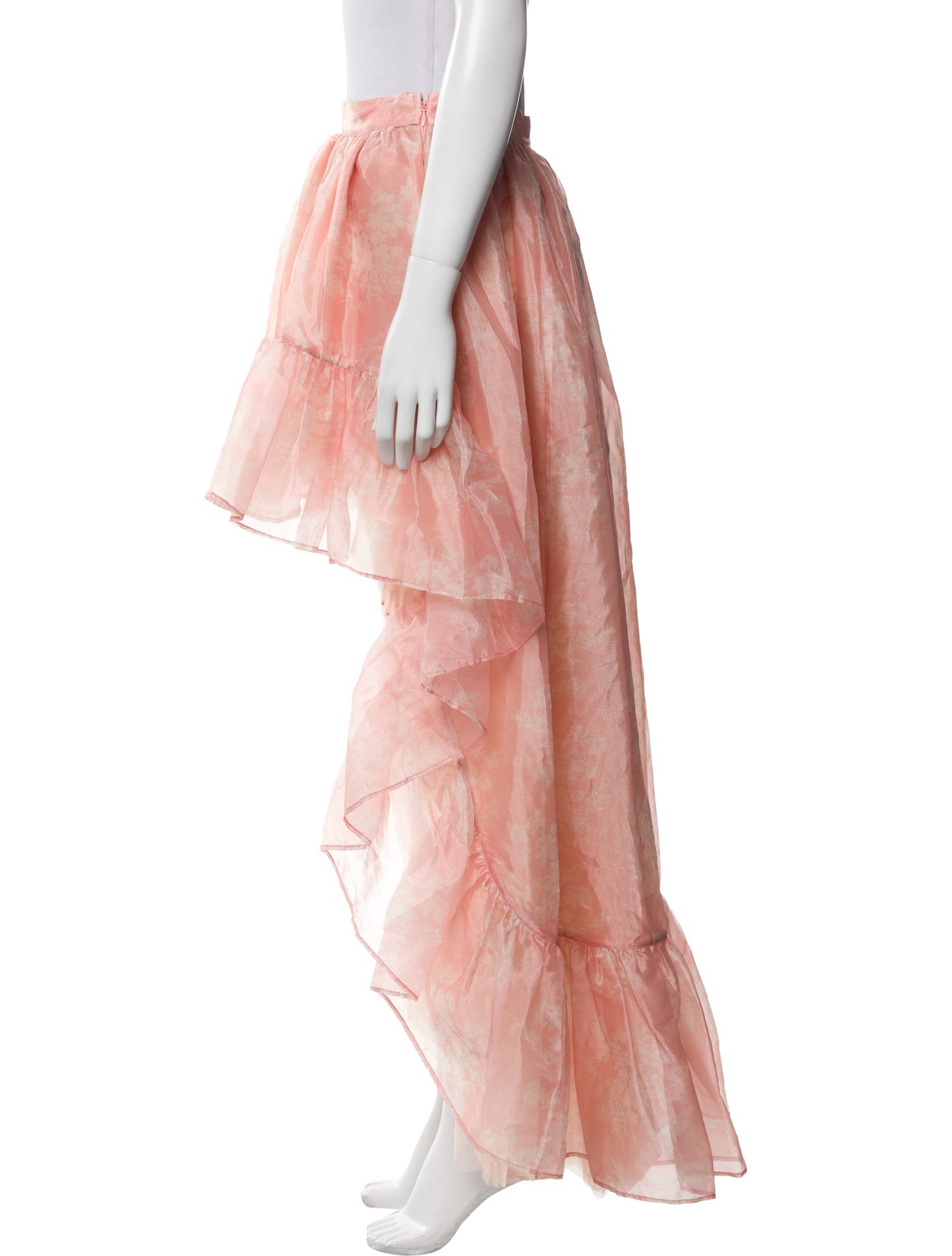 LoveShackFancy Ruffle Embellishment Long Skirt w/ Tags