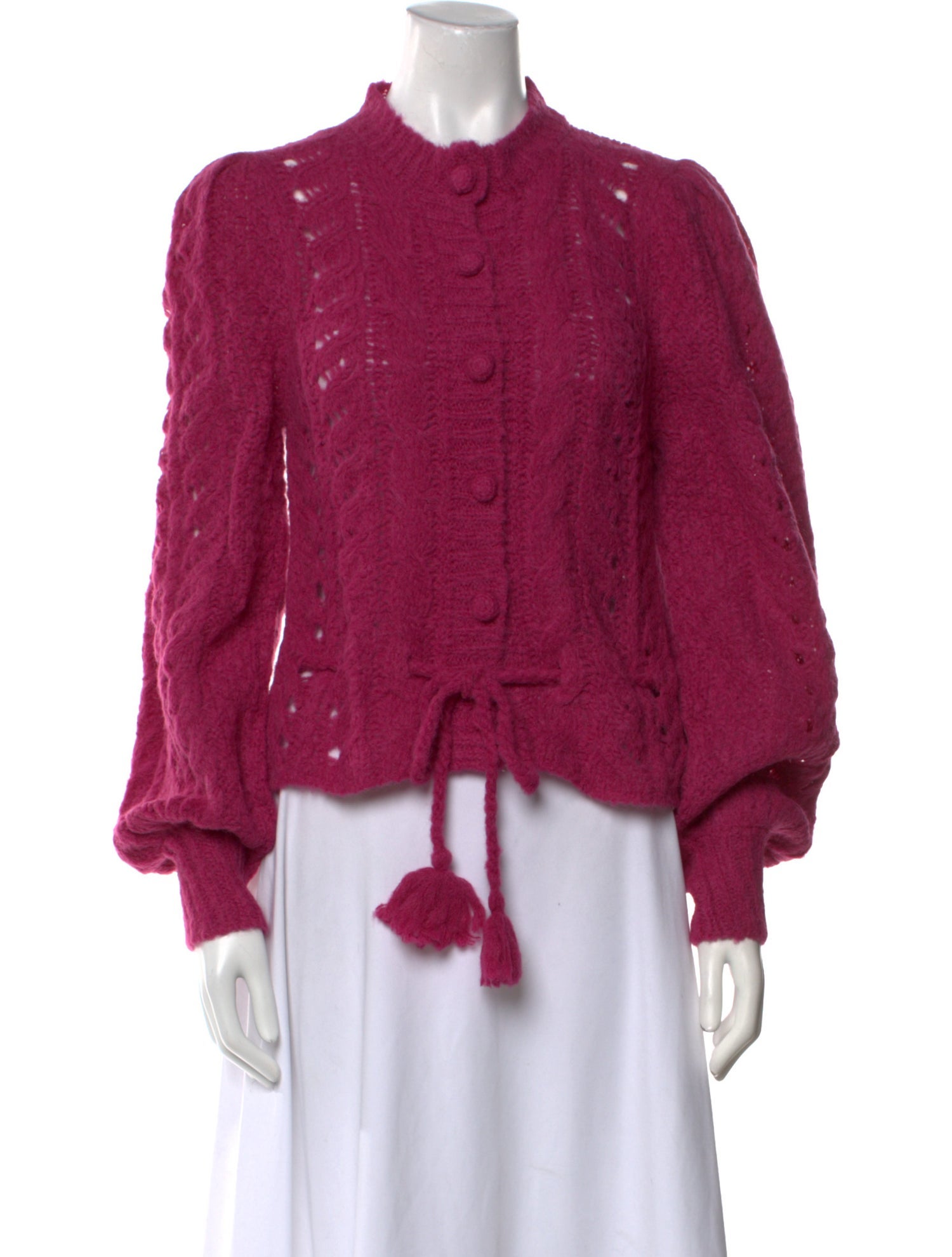 LoveShackFancy Alpaca Crew Neck Sweater