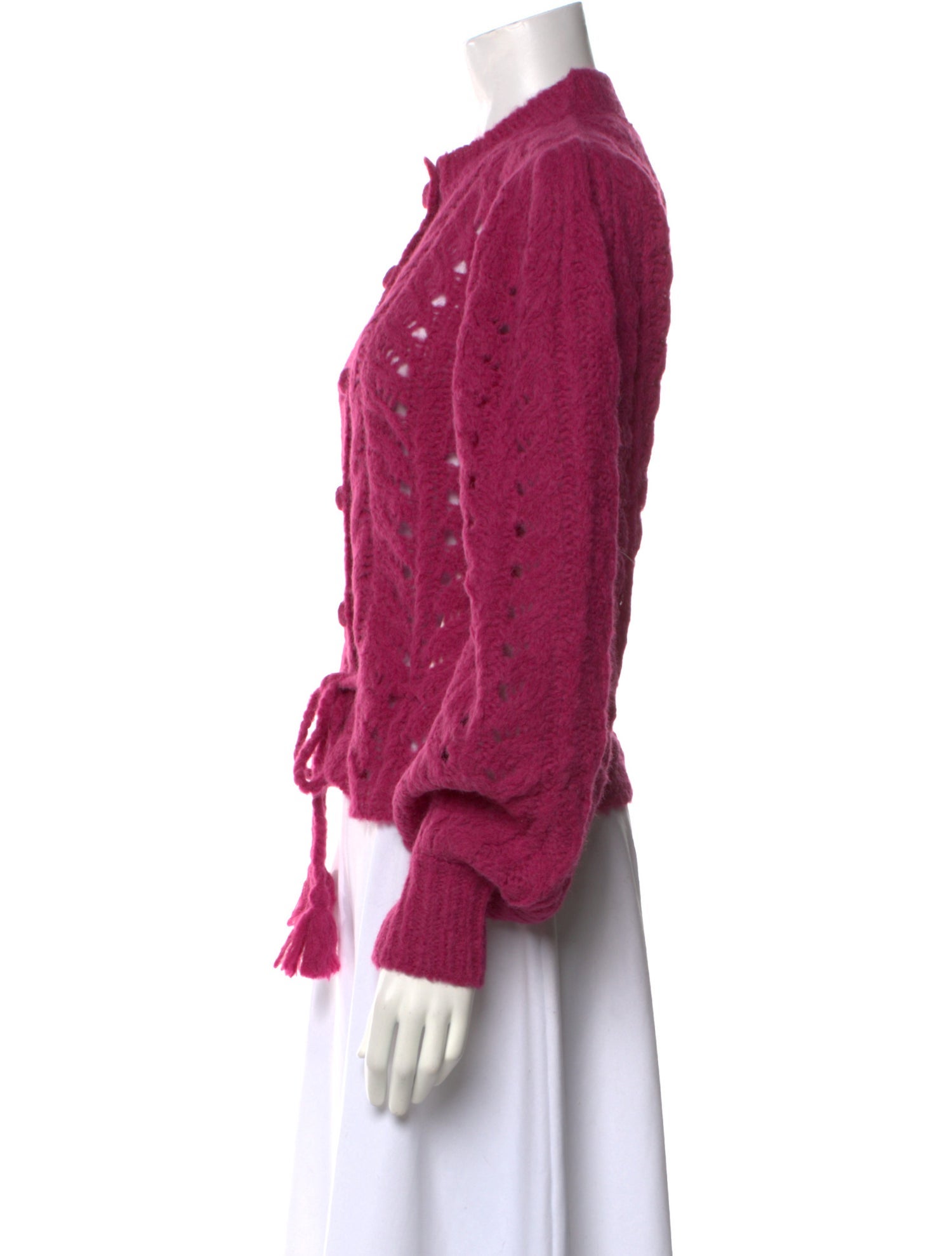 LoveShackFancy Alpaca Crew Neck Sweater