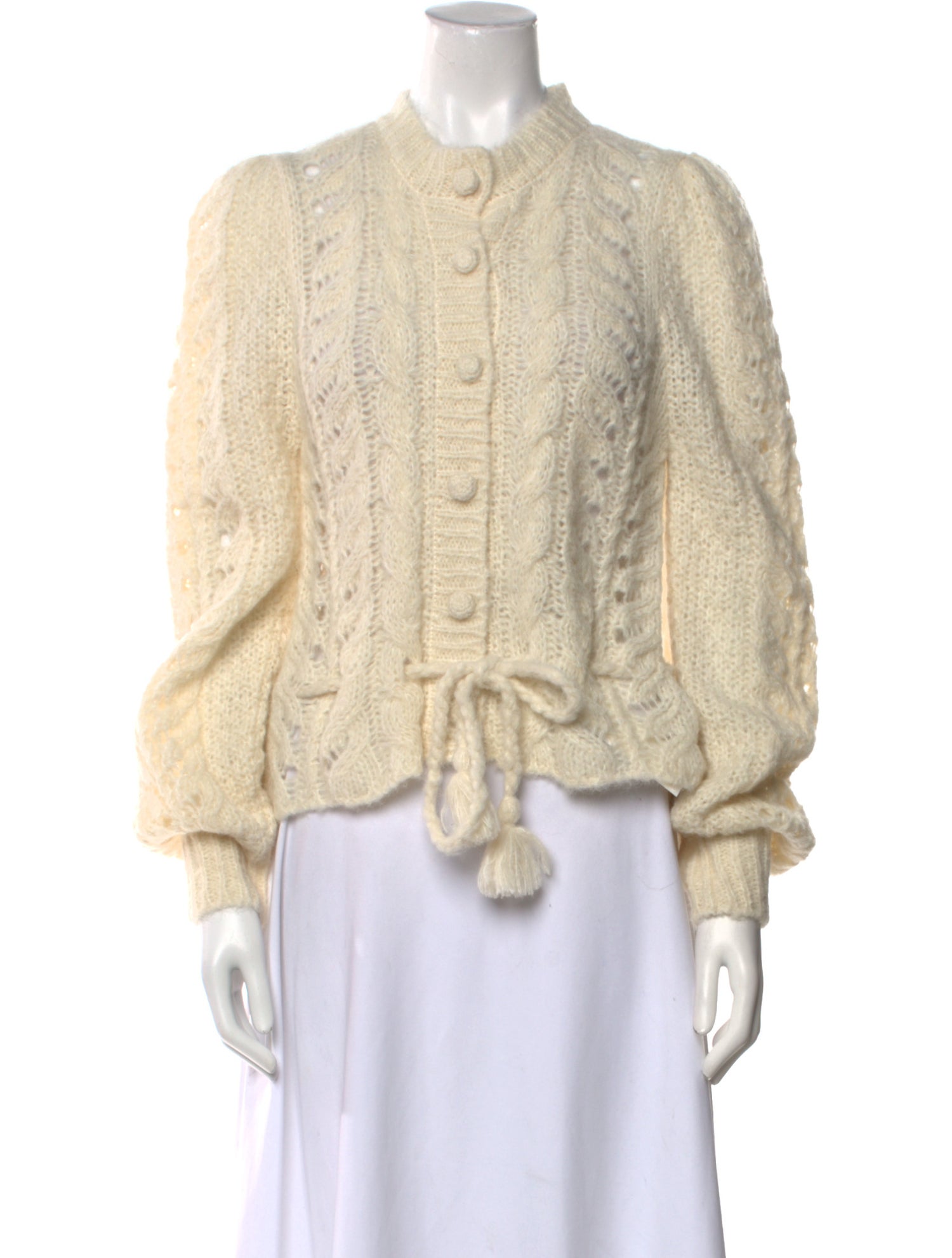 LoveShackFancy Alpaca Crew Neck Sweater w/ Tags