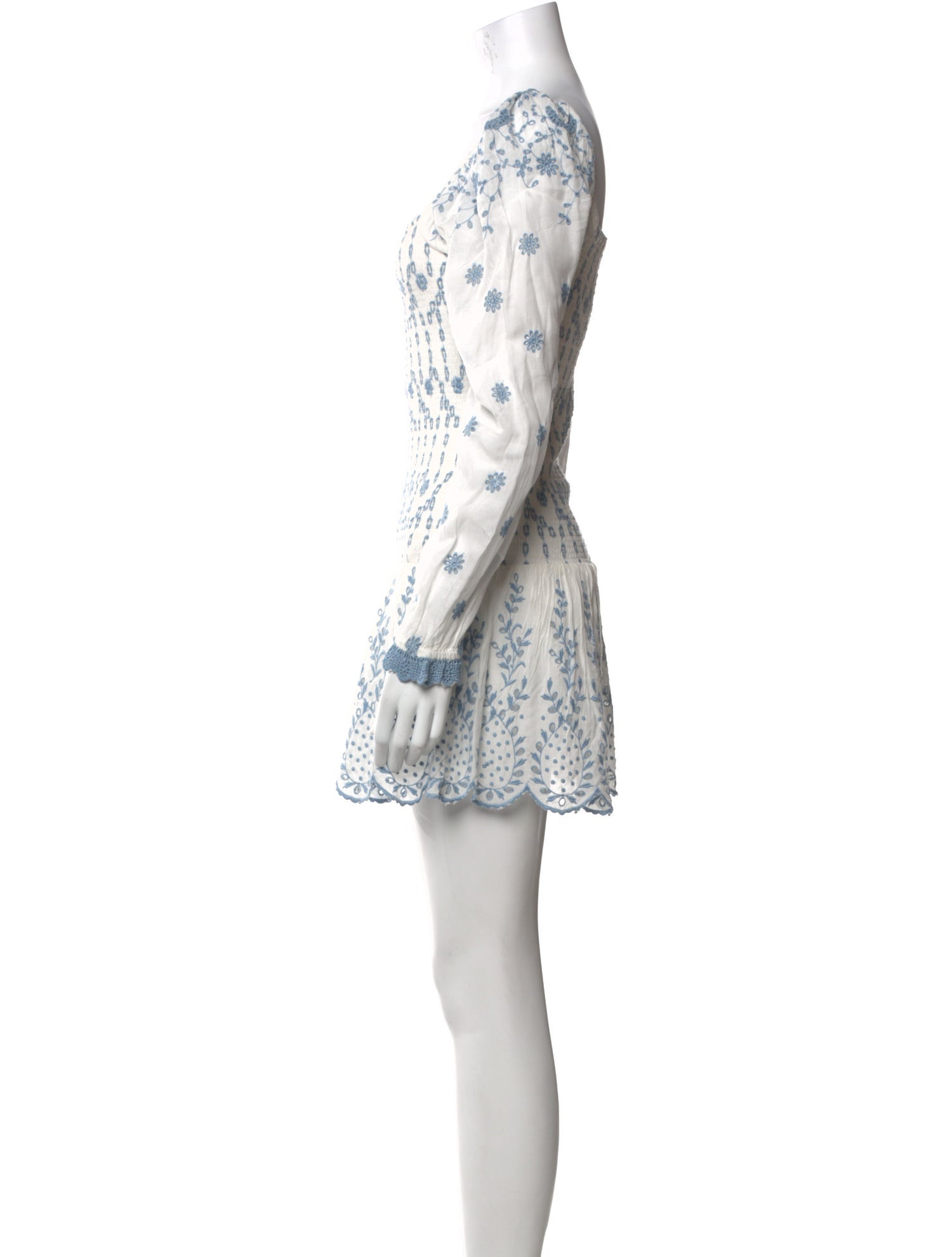 LoveShackFancy Printed Mini Dress