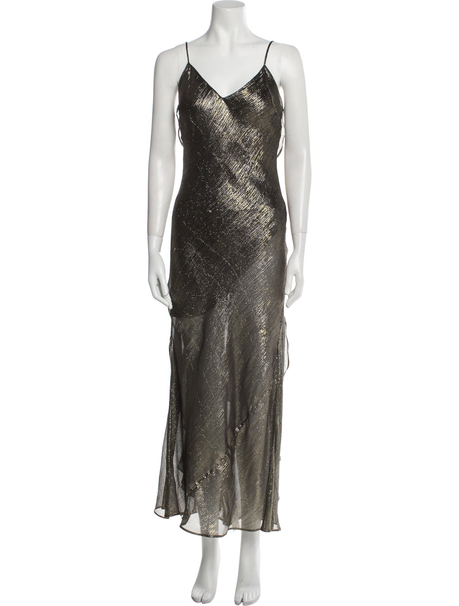 LoveShackFancy Silk Long Dress