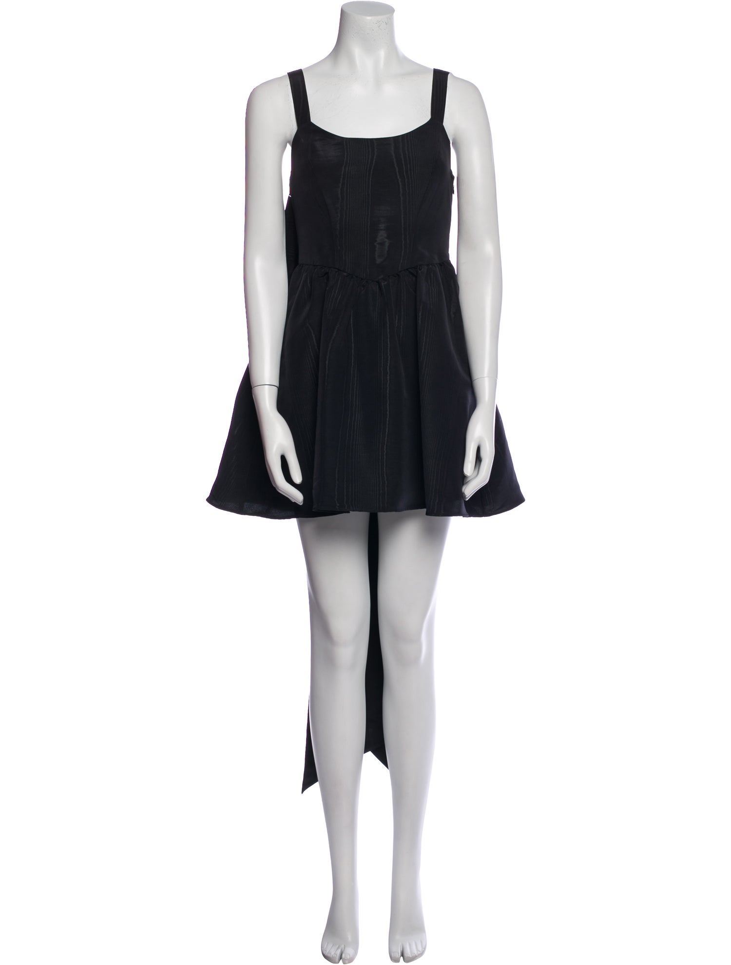 LoveShackFancy Scoop Neck Mini Dress