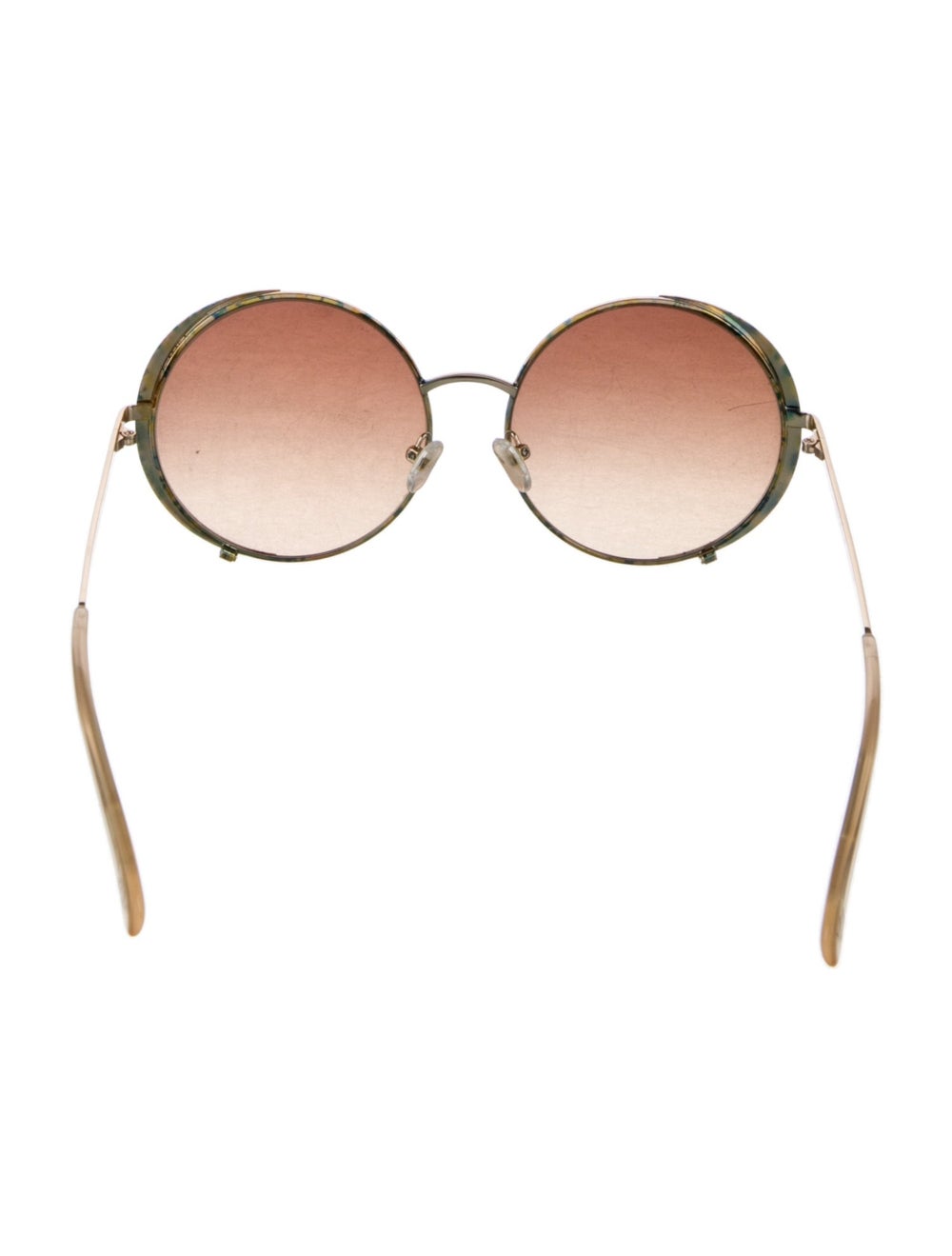 LoveShackFancy Round Gradient Sunglasses - image 2