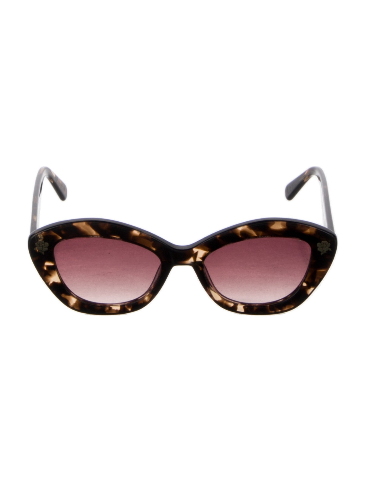 LoveShackFancy Cat-Eye Gradient Sunglasses