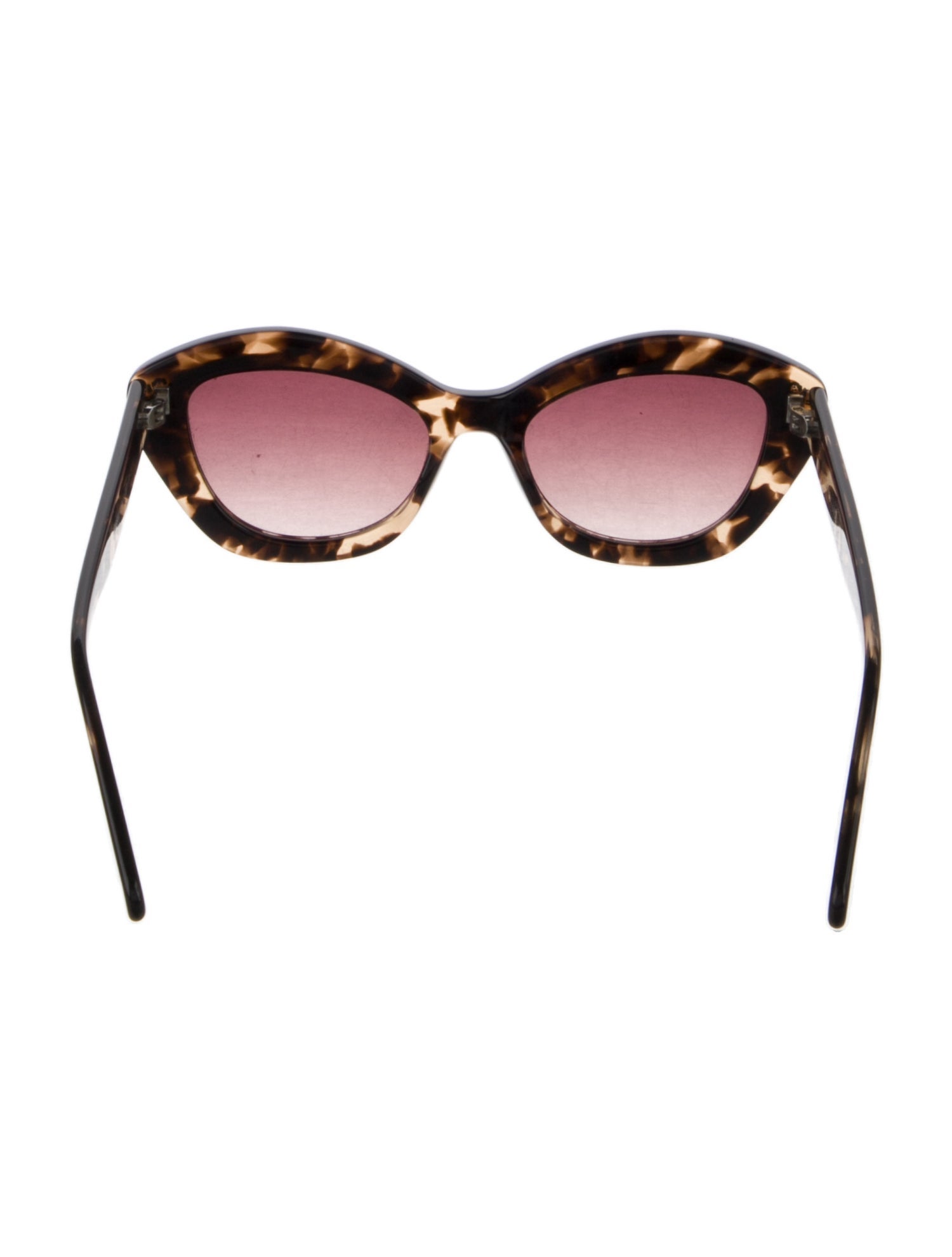 LoveShackFancy Cat-Eye Gradient Sunglasses