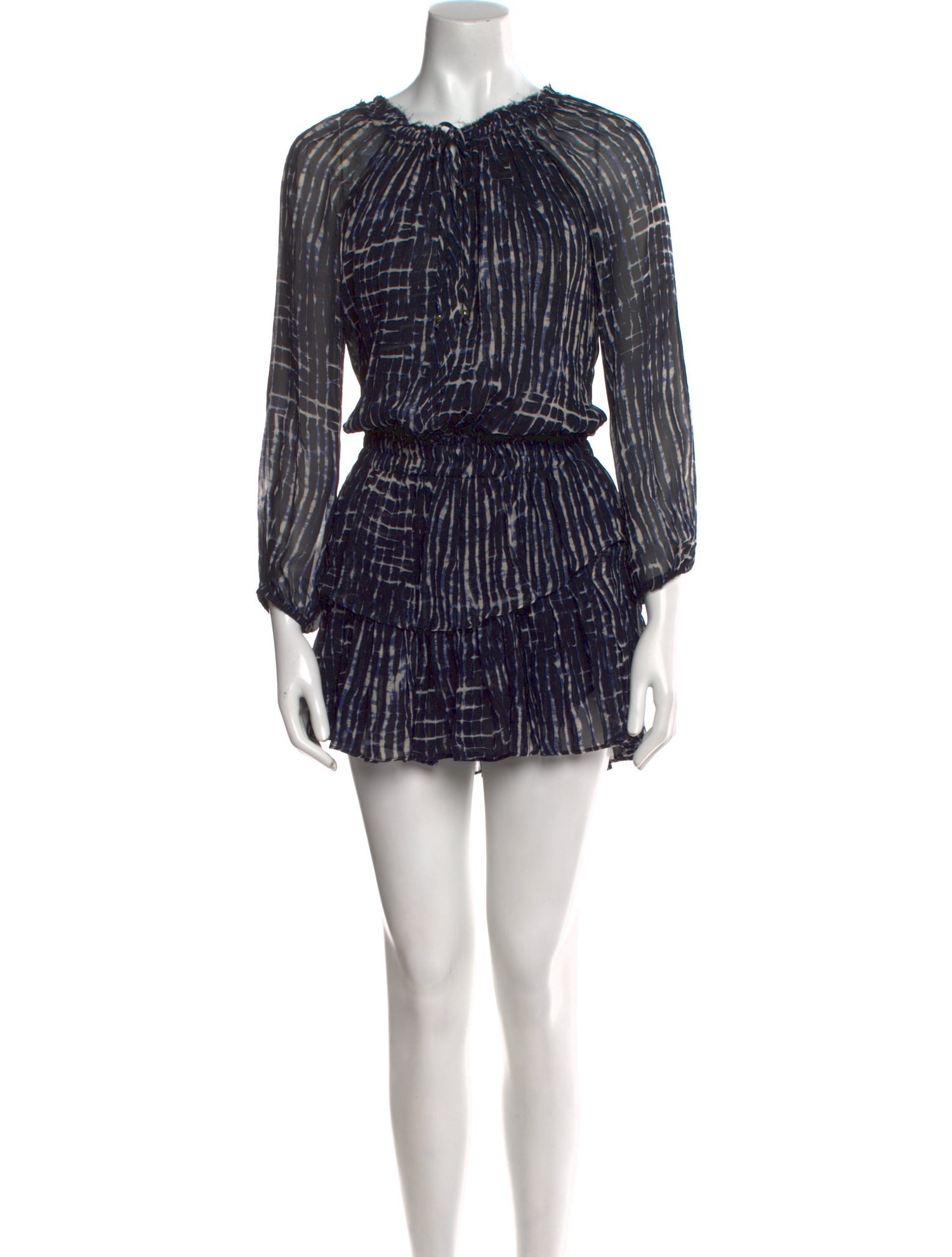 LoveShackFancy Silk Mini Dress