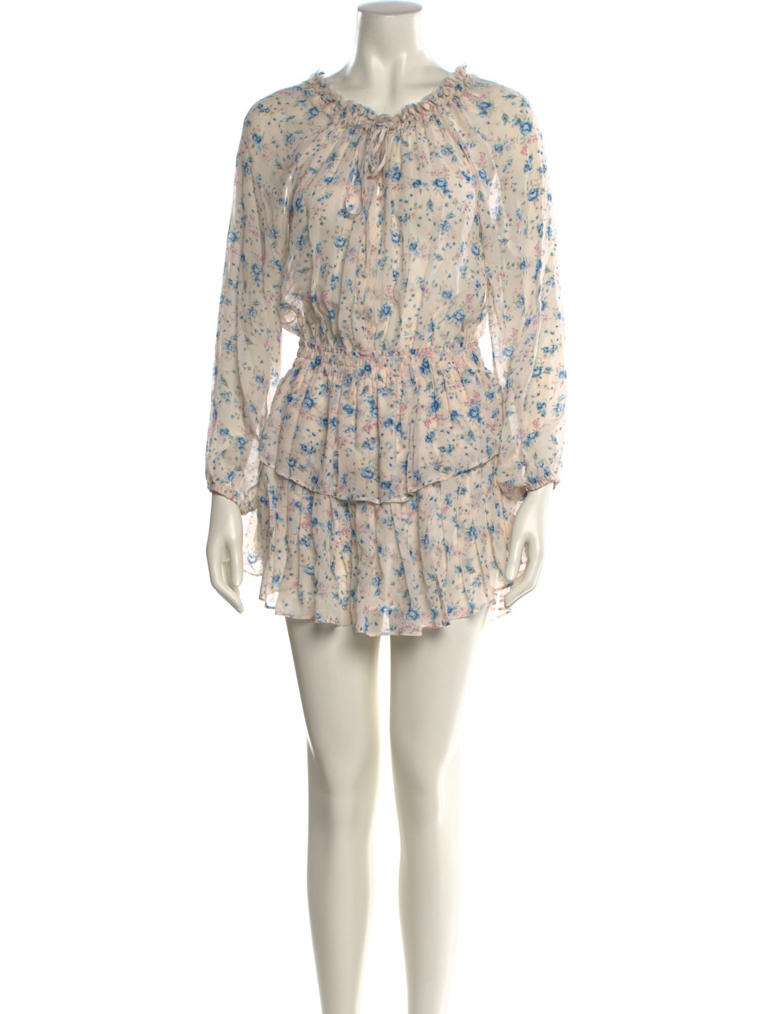 LoveShackFancy Silk Mini Dress w/ Tags