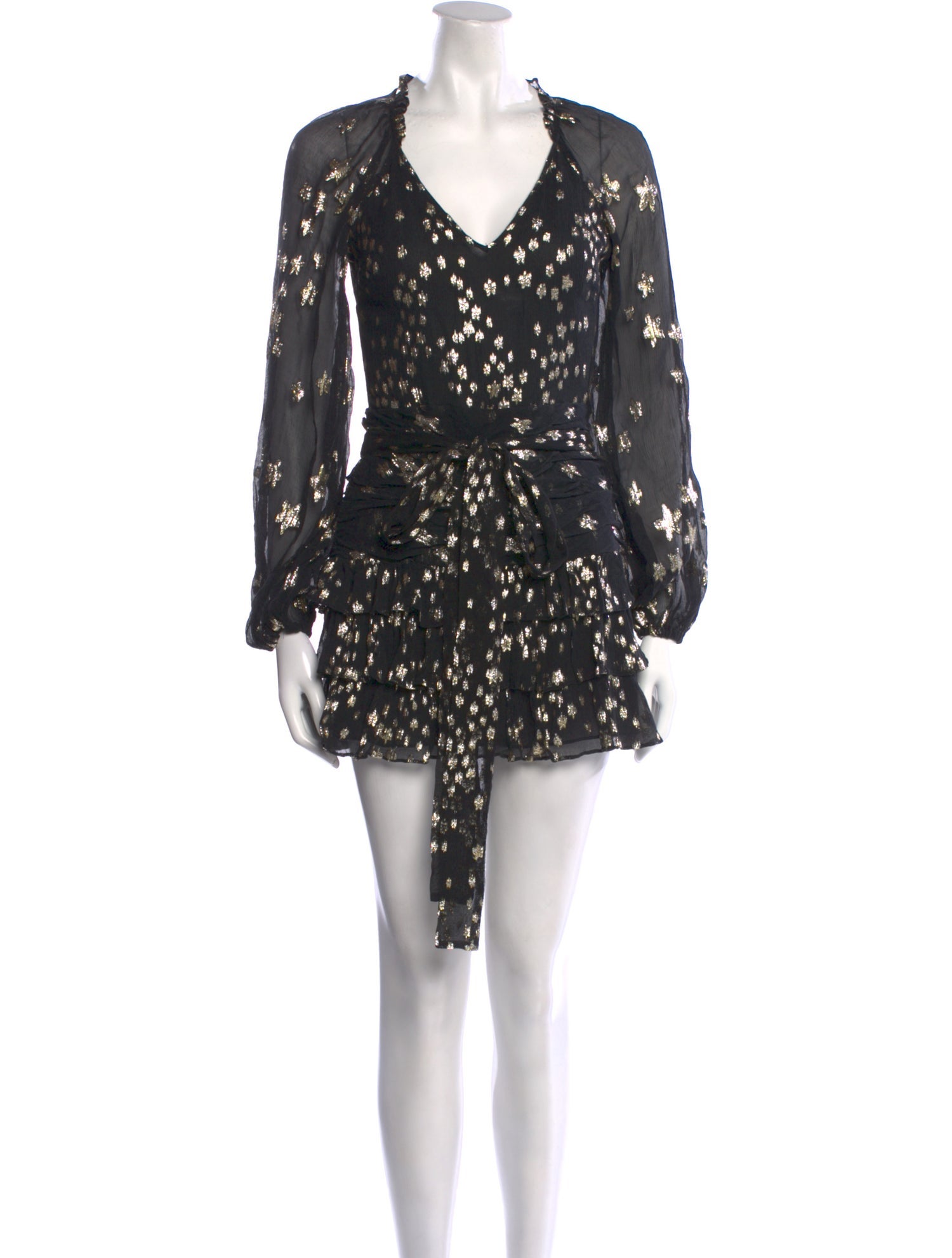 LoveShackFancy Silk Mini Dress