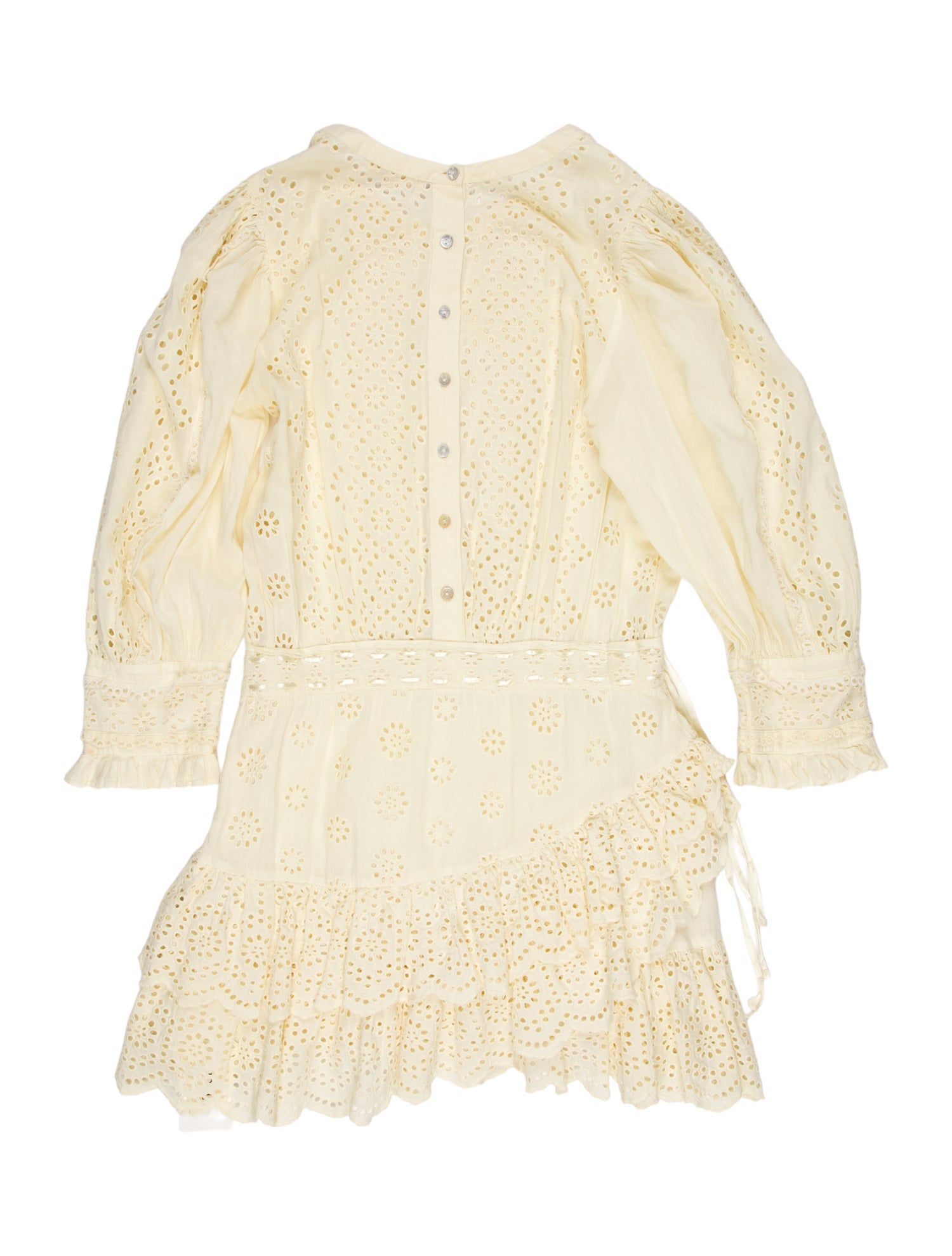 LoveShackFancy Strapless Mini Dress