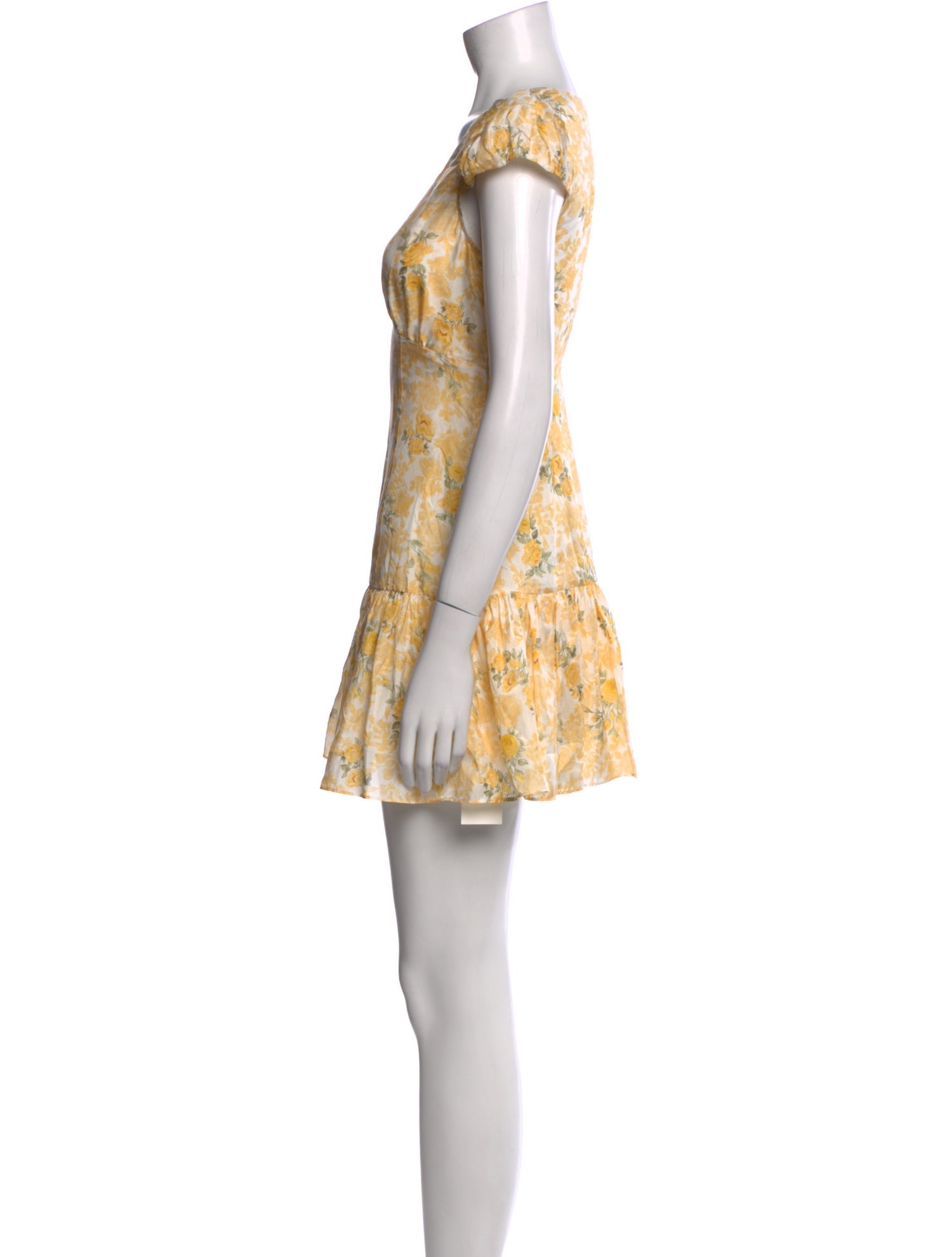 LoveShackFancy Silk Mini Dress