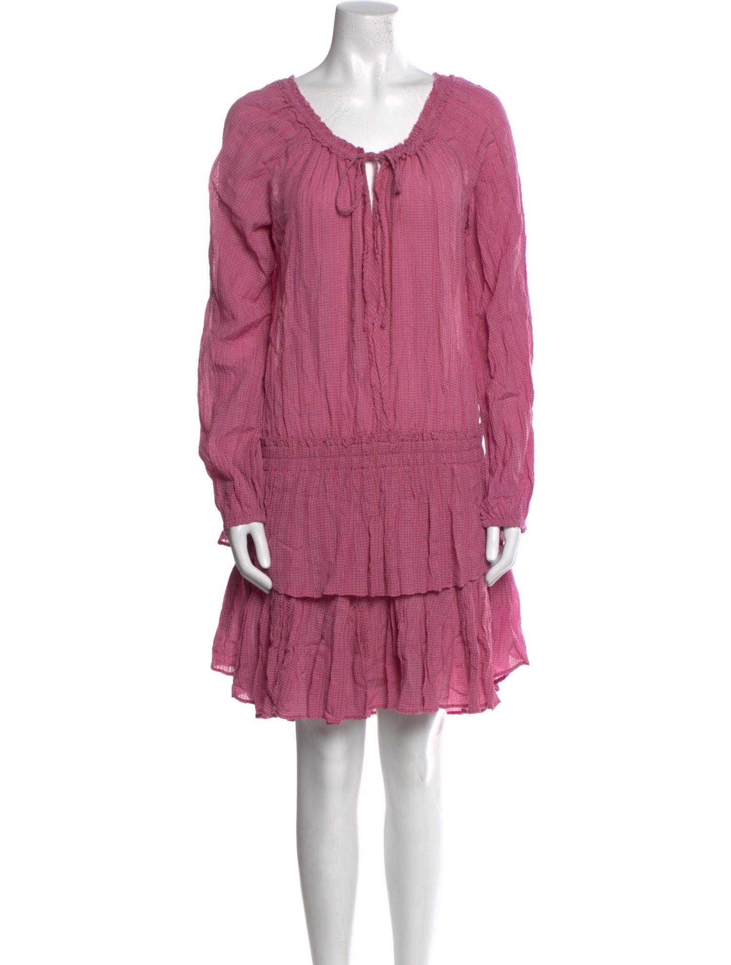 LoveShackFancy Scoop Neck Mini Dress w/ Tags