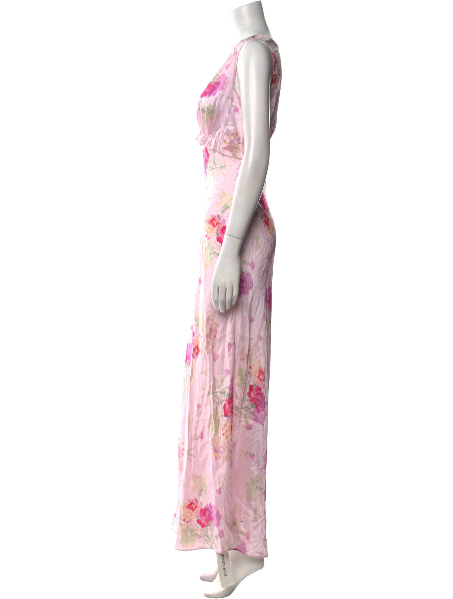 LoveShackFancy Silk Long Dress