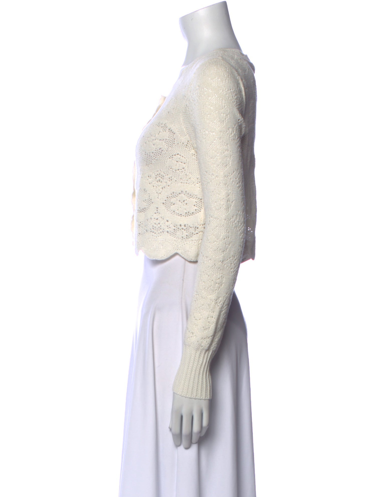 LoveShackFancy Scoop Neck Sweater