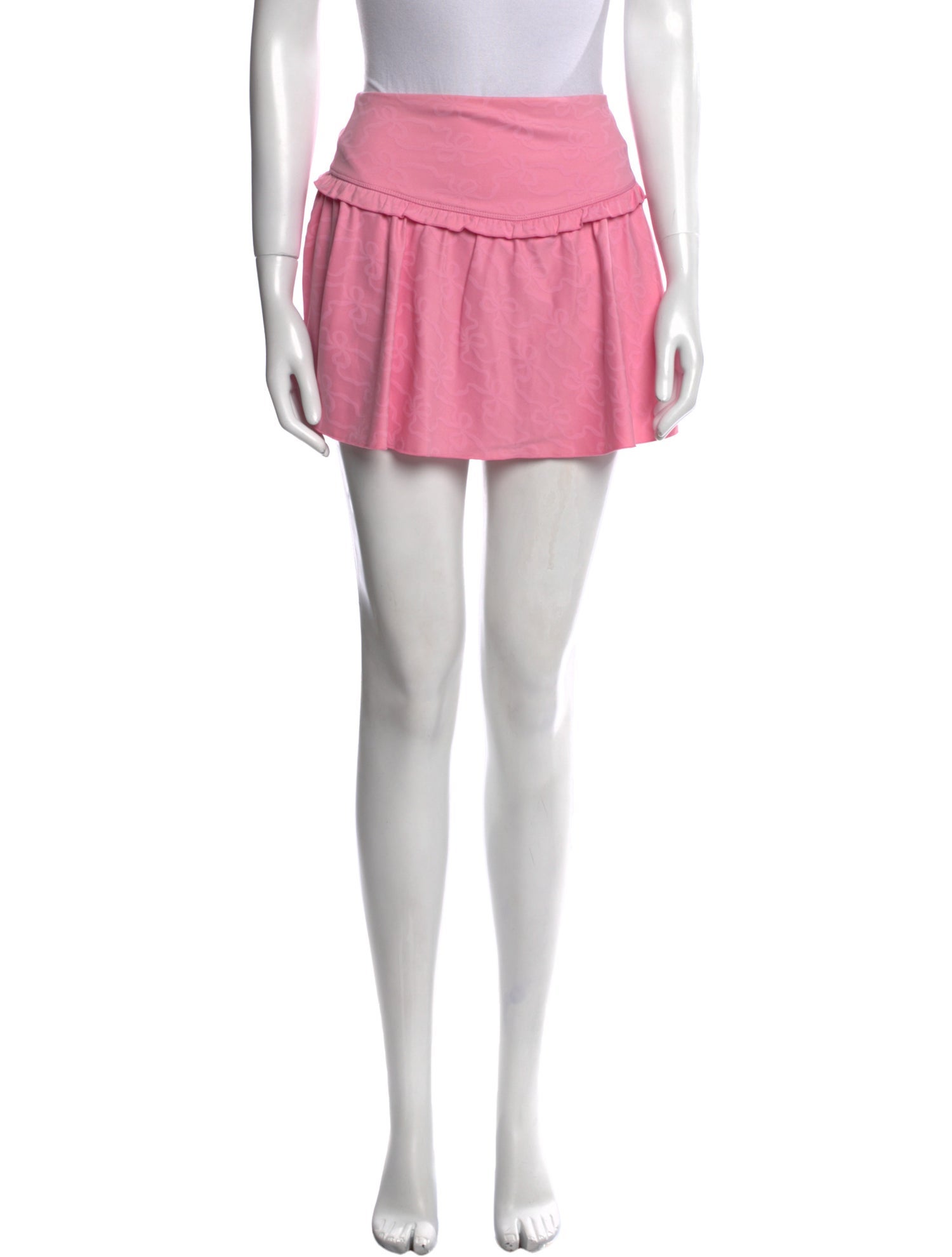 LoveShackFancy Embroidered Accent Mini Skirt w/ Tags