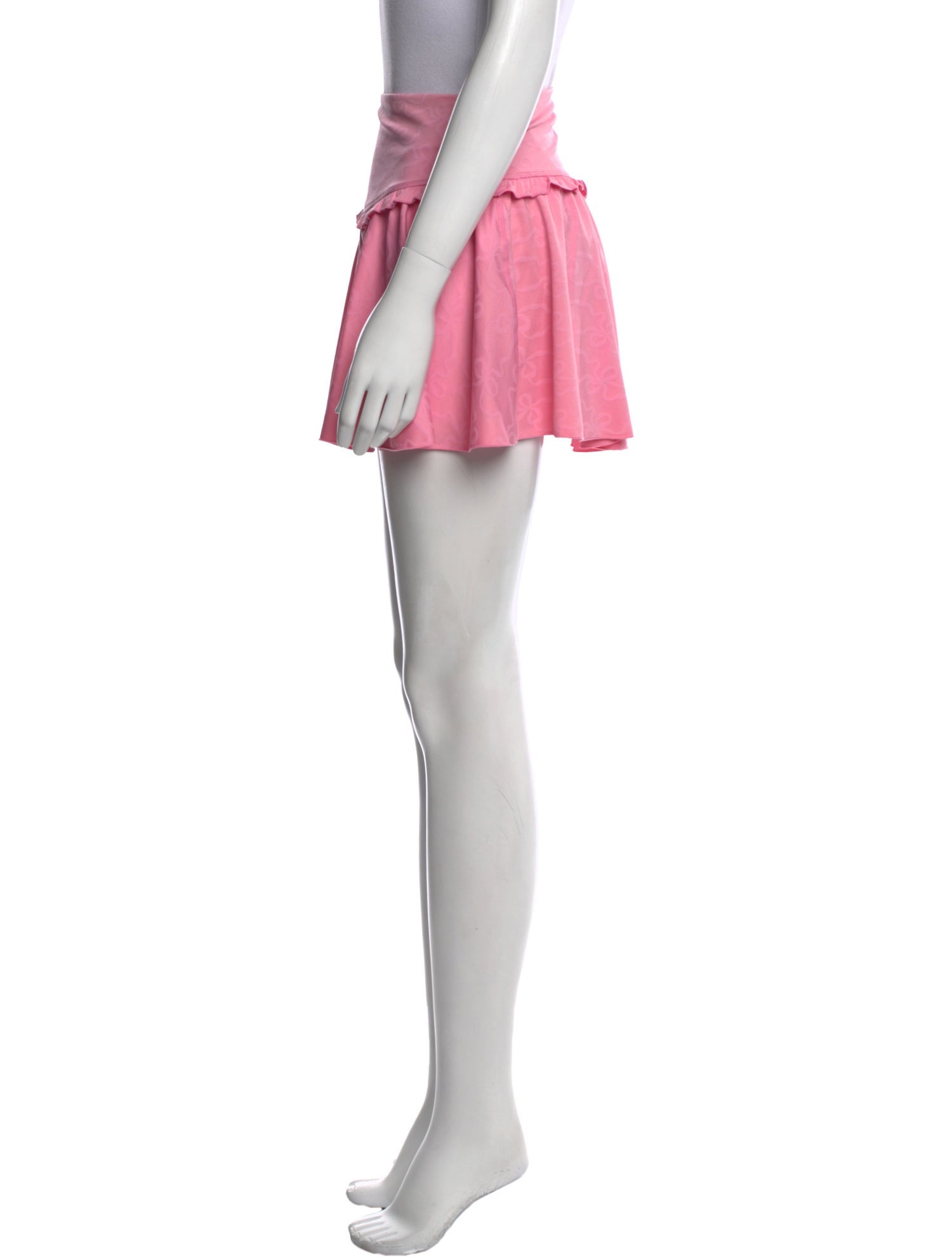 LoveShackFancy Embroidered Accent Mini Skirt w/ Tags