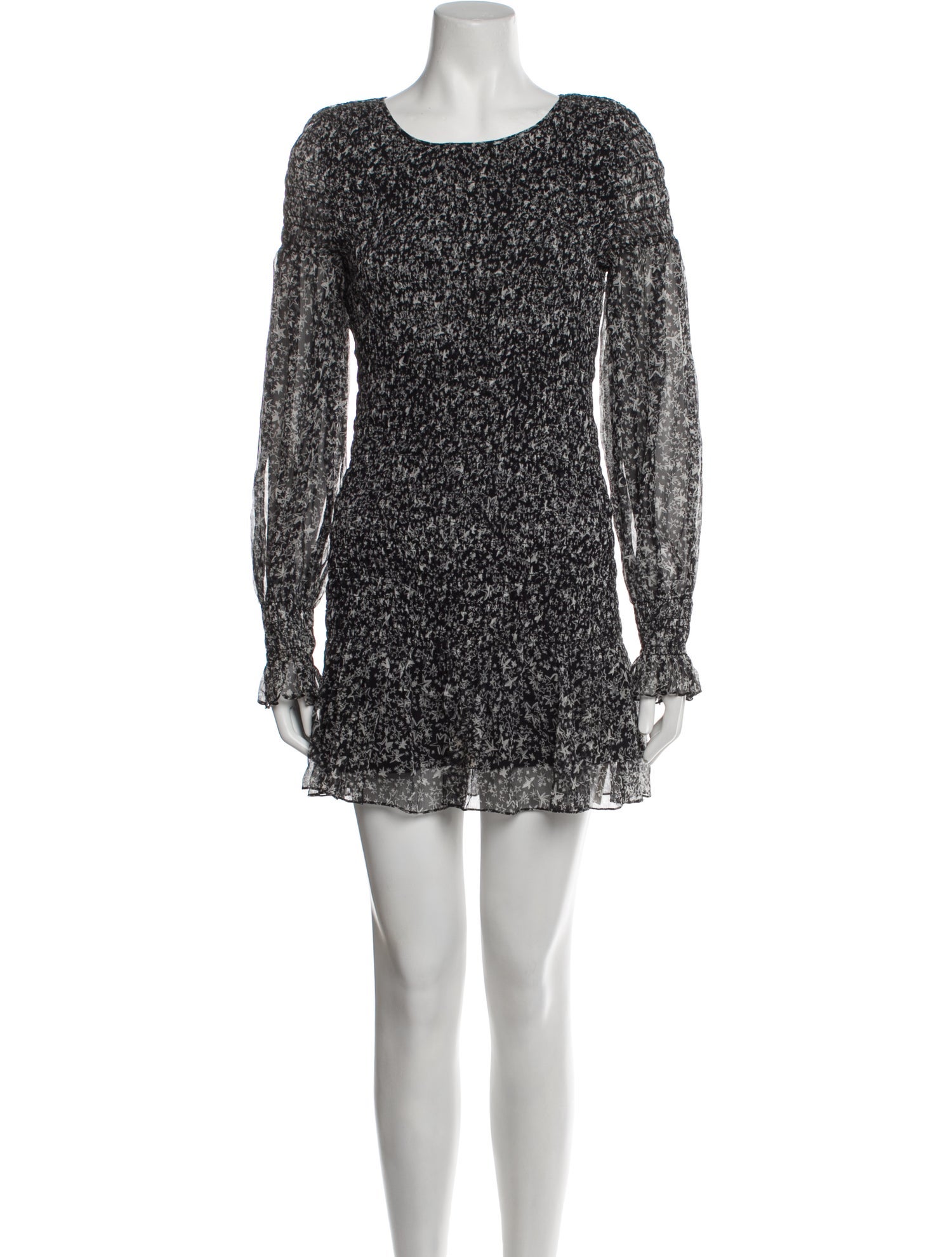 LoveShackFancy Silk Mini Dress