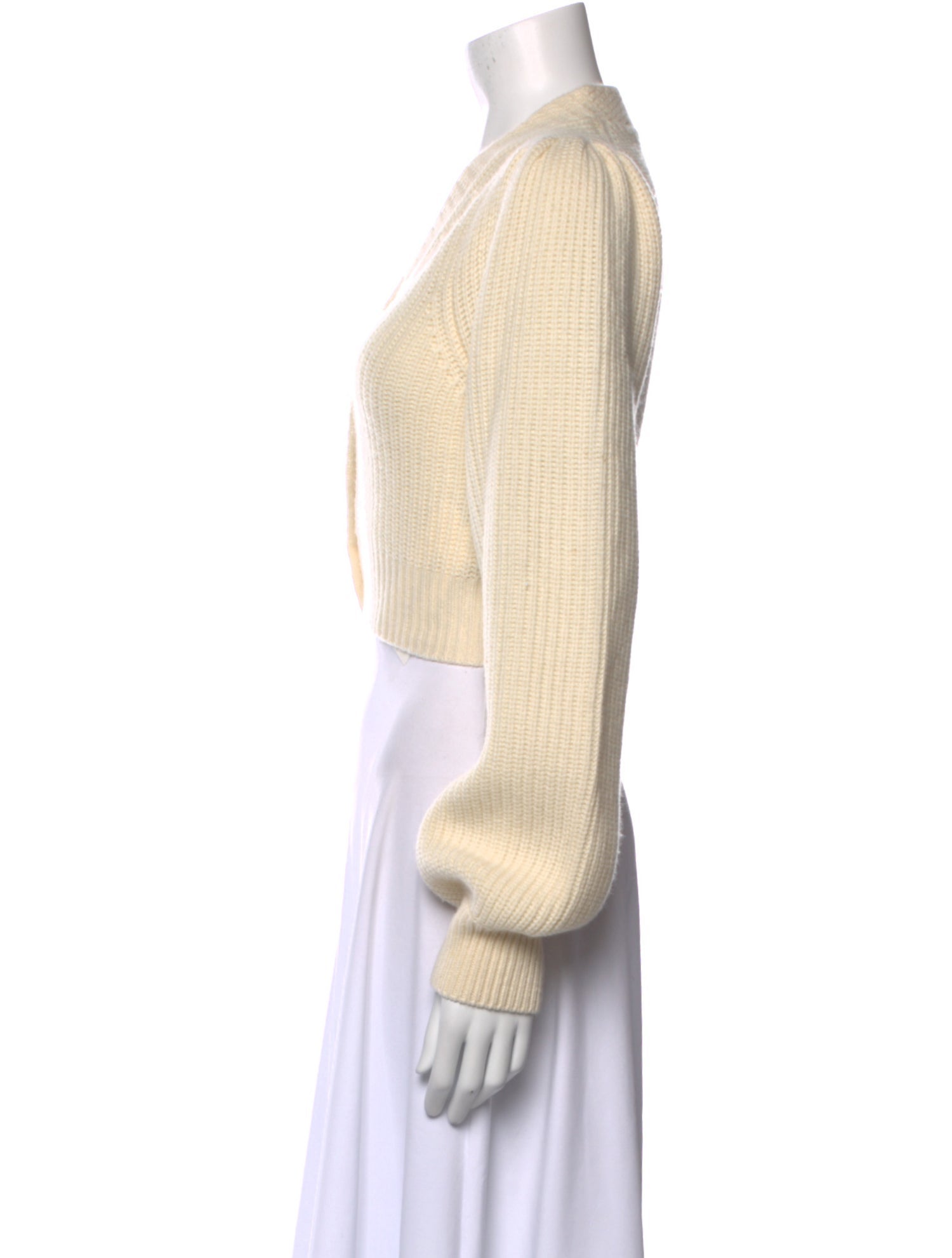 LoveShackFancy Wool V-Neck Sweater