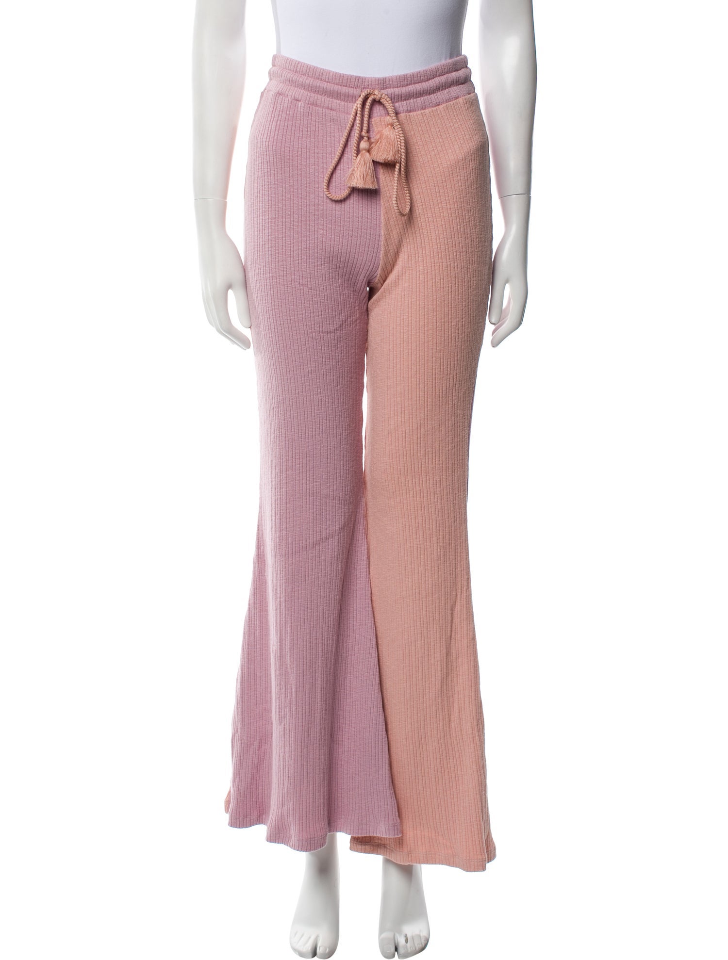 LoveShackFancy Colorblock Pattern Sweatpants w/ Tags